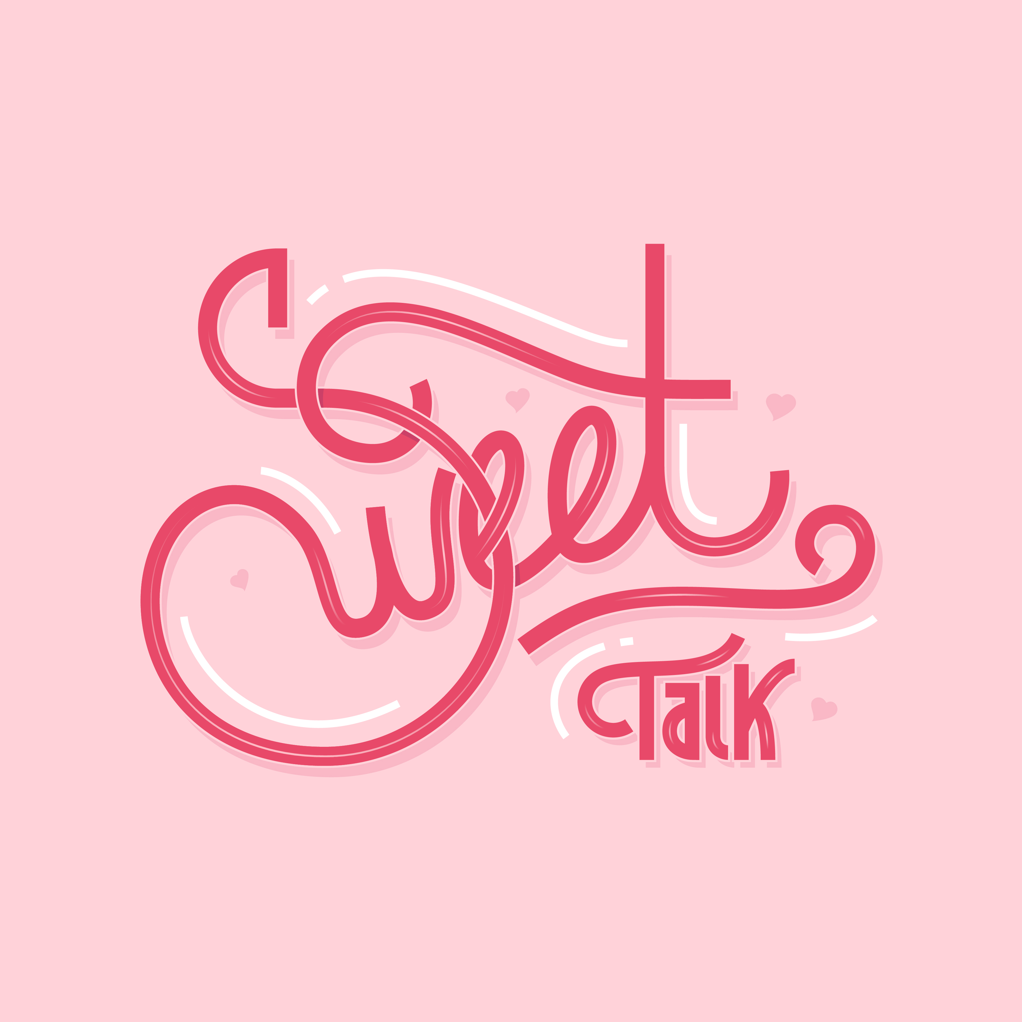 Sweet Talk in Lettering Art Inspiration by Chintia Ayu Ramdhani