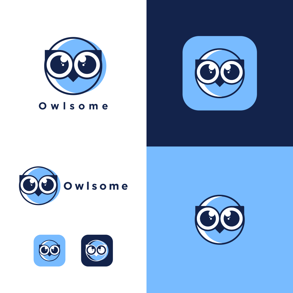 Owlsome by Squarepants Owlsome in Logo Design Inspiration by Squarepants