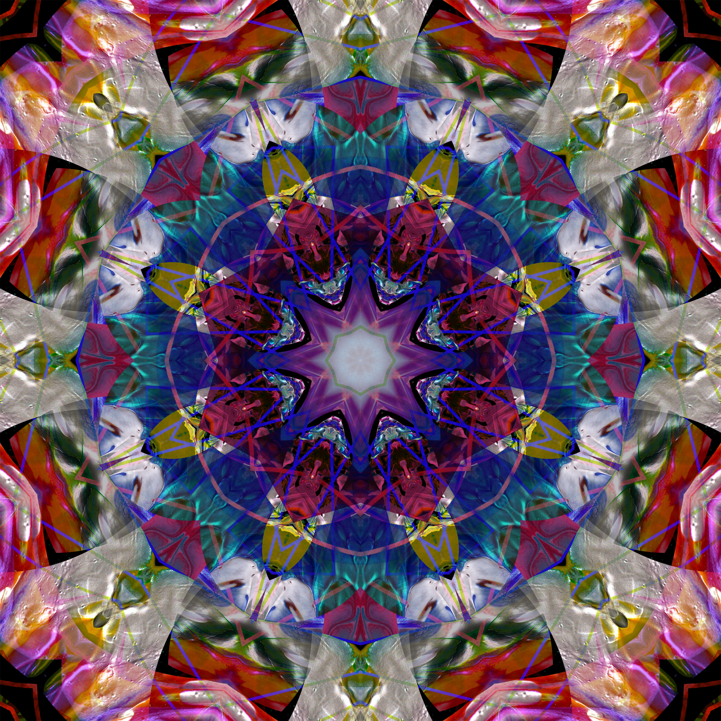 Kaleidoscope in Pattern & Surface Design Inspiration by Gemma Collier