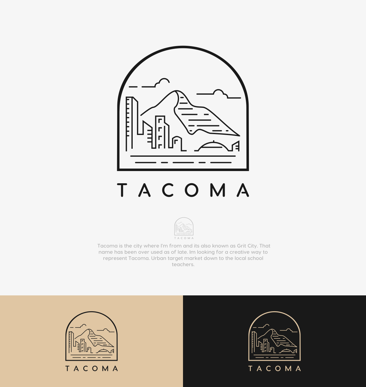 Tacoma logo by Tofan Azh Tacoma logo in Logo Design Inspiration by Tofan Azh