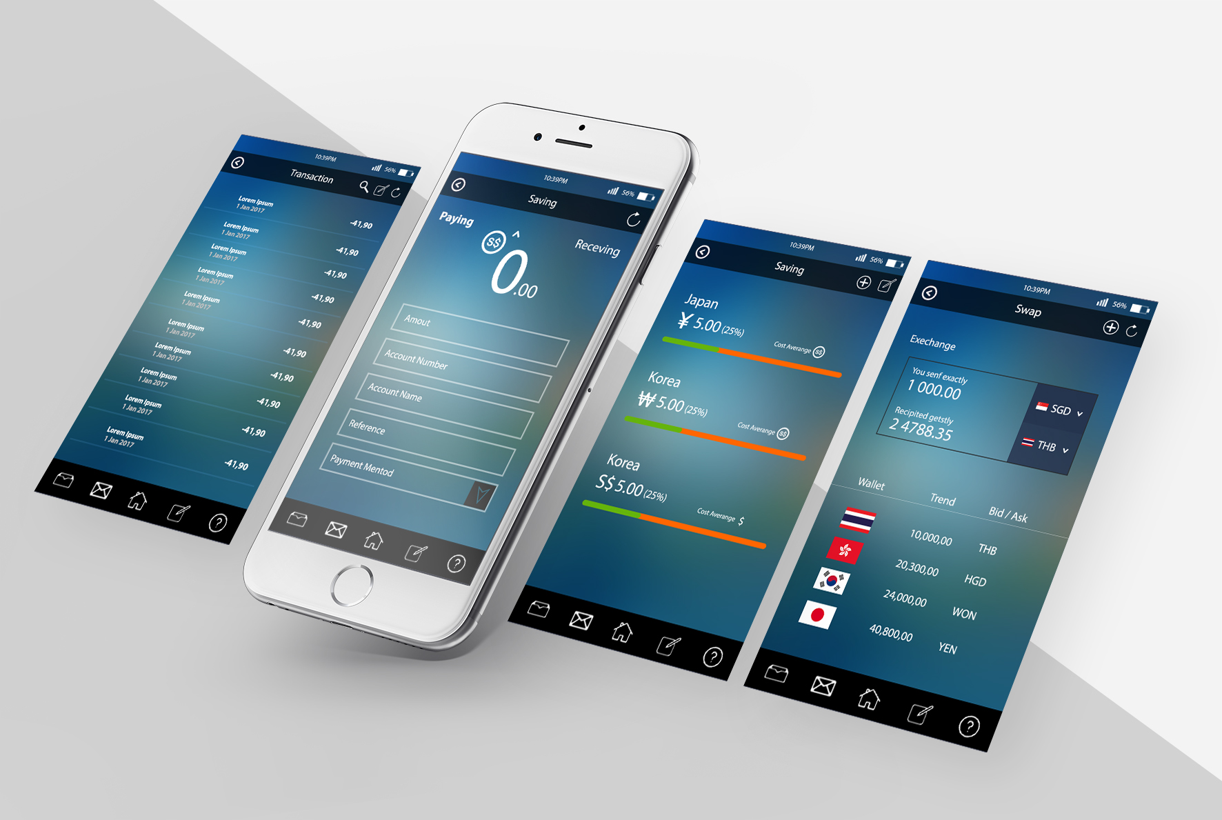 Android App UI design by Nuruddinaraniri82 Android App UI design in Website Design Inspiration by Nuruddinaraniri82