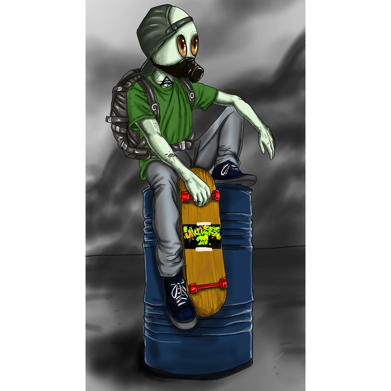Bane from Universe 20 in T-Shirt Design Inspiration by Joanna Samantha Joseph