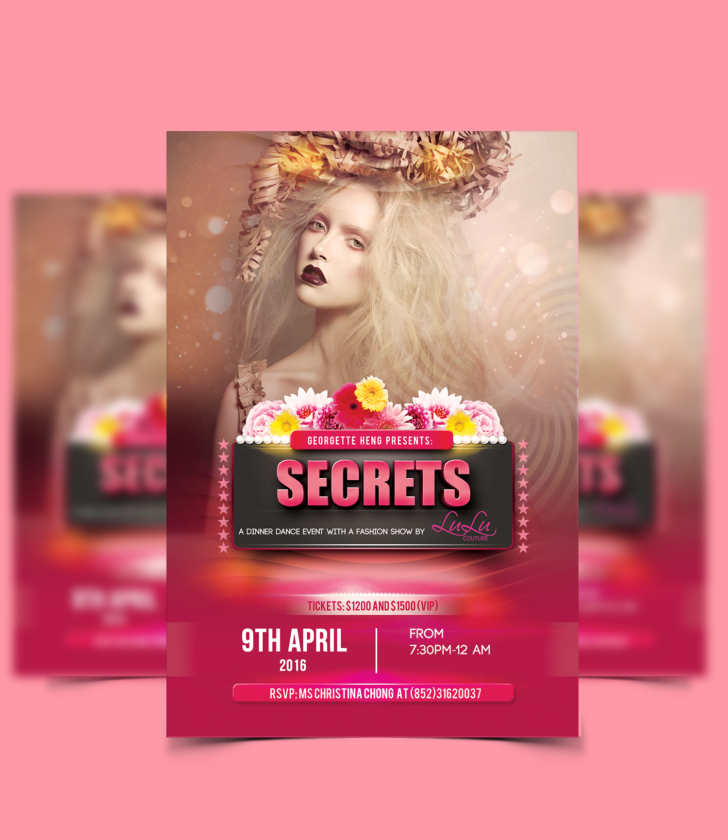 Fashion Event Poster Design by Hamza Ali Fashion Event Poster Design in Poster Design Inspiration by Hamza Ali