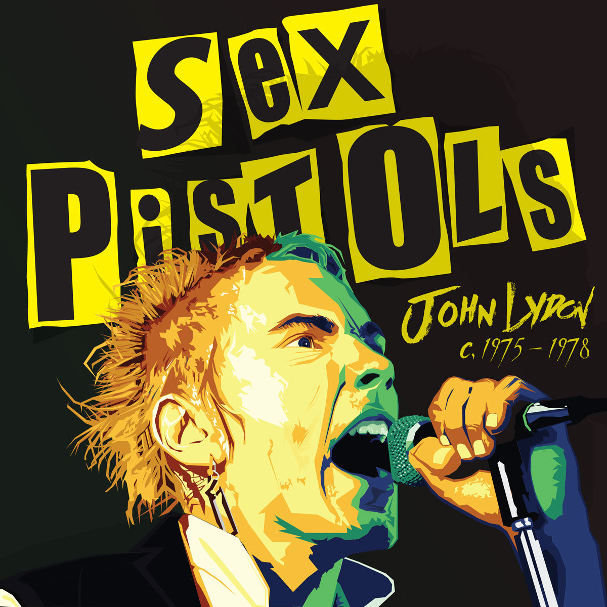 Johnny Rotten Lydon Illustration by Paulyddesign727 Johnny Rotten Lydon Illustration in Illustration and Graphics Inspiration by Paulyddesign727