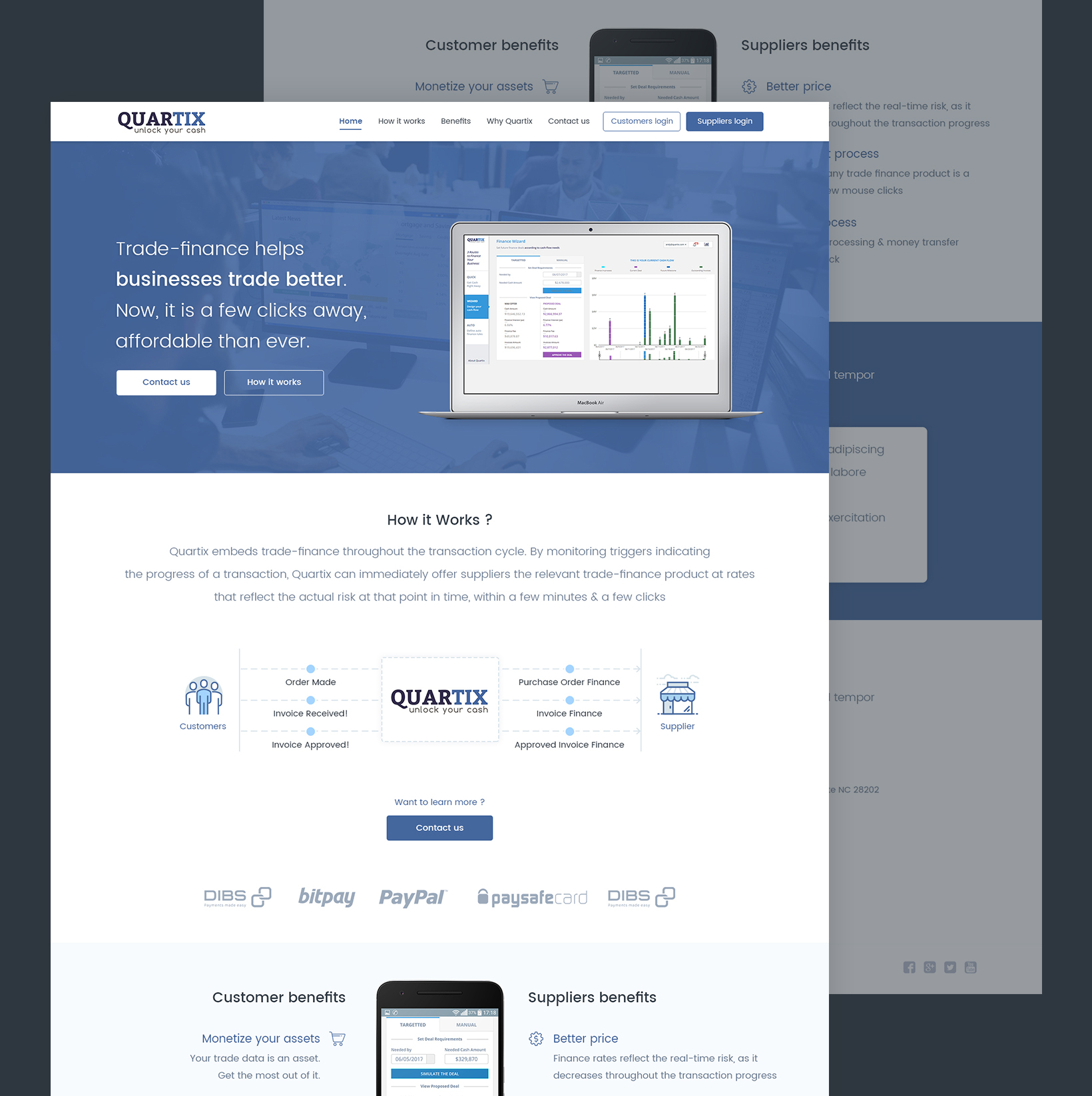 Quartix by Graphicdots Quartix in Website Design Inspiration by Graphicdots