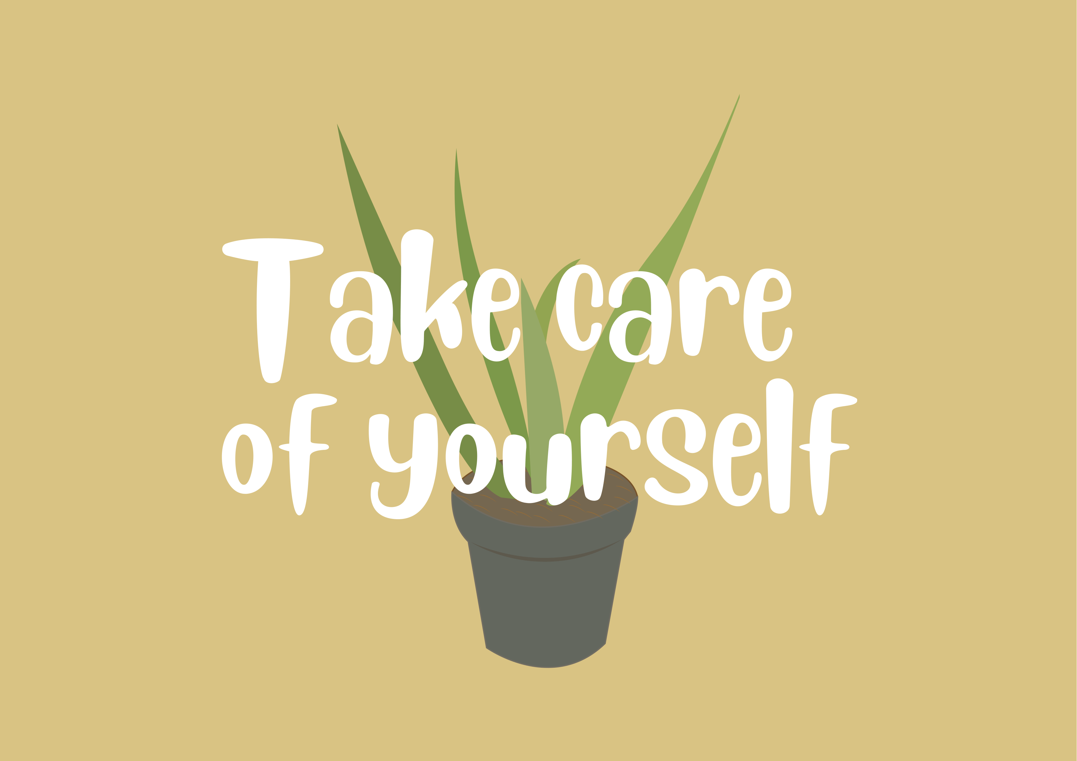 Take care of you by Electra Ioannidi Take care of you in Doodle Art Inspiration by Electra Ioannidi