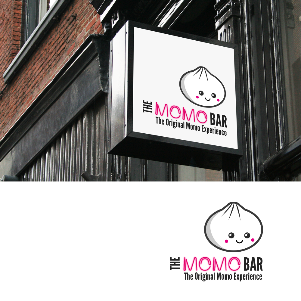 The Momo Bar by Soda Pop Graphics Shop The Momo Bar in Logo Design Inspiration by Soda Pop Graphics Shop