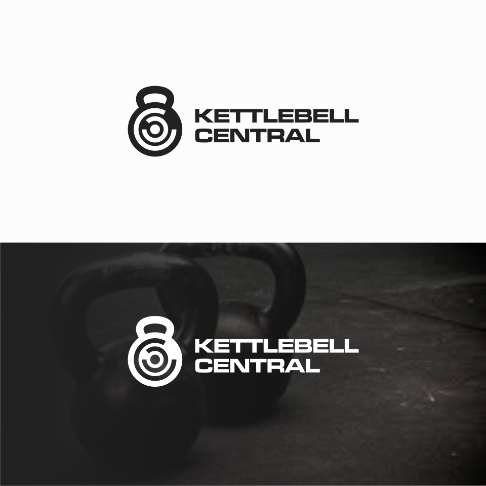 logo fitnes kettlebel central by Ghathfan logo fitnes kettlebel central in Logo & Social Media Pack Inspiration by Ghathfan