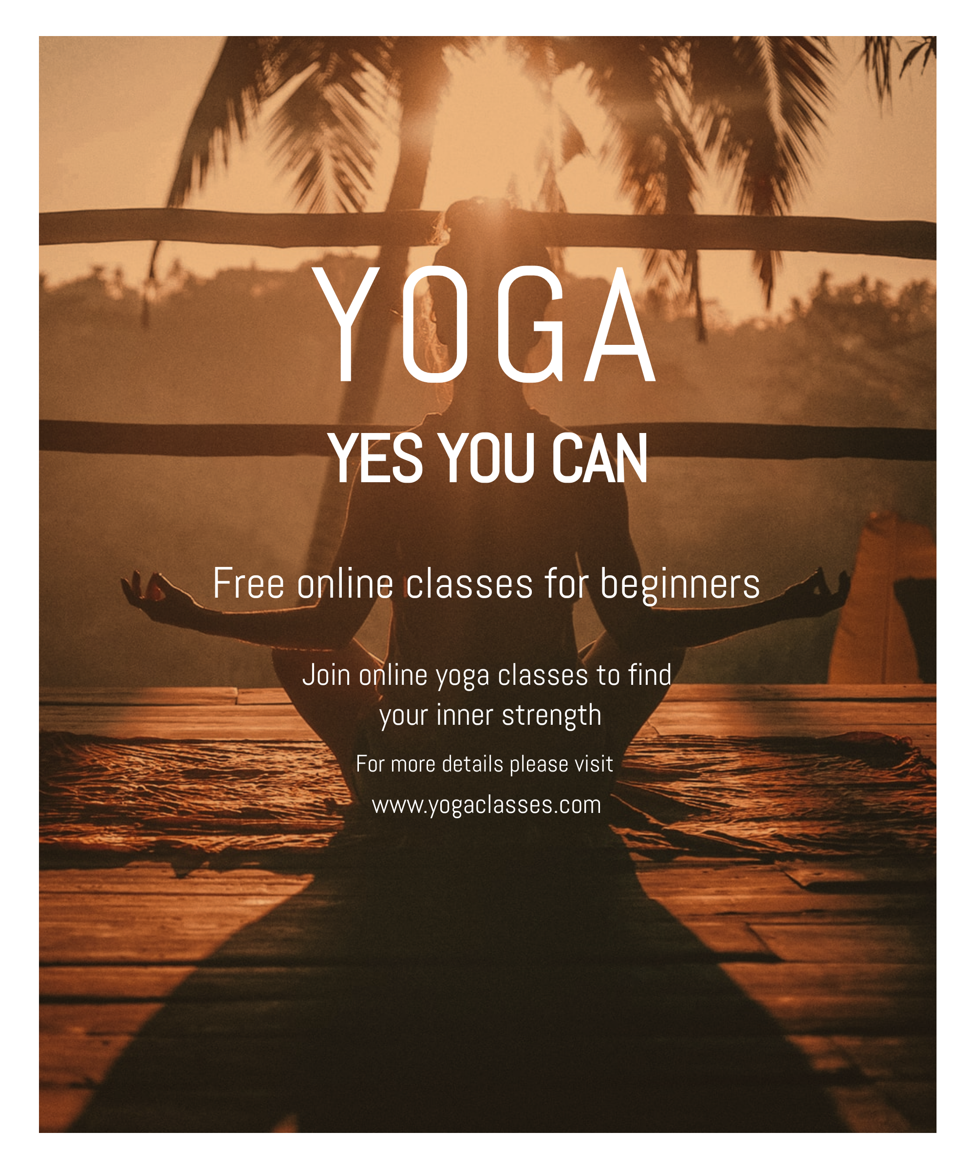 Yoga in Facebook Post Design Inspiration by Nupur Yadav