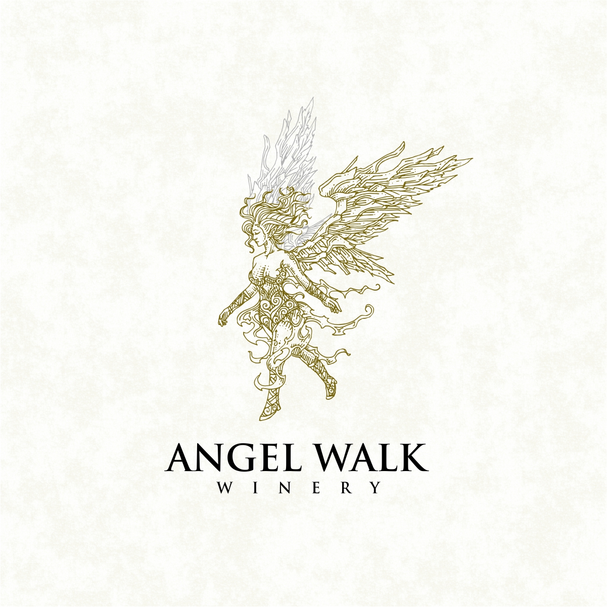 ANGEL WALK by Inov08 ANGEL WALK in Logo & Social Media Pack Inspiration by Inov08