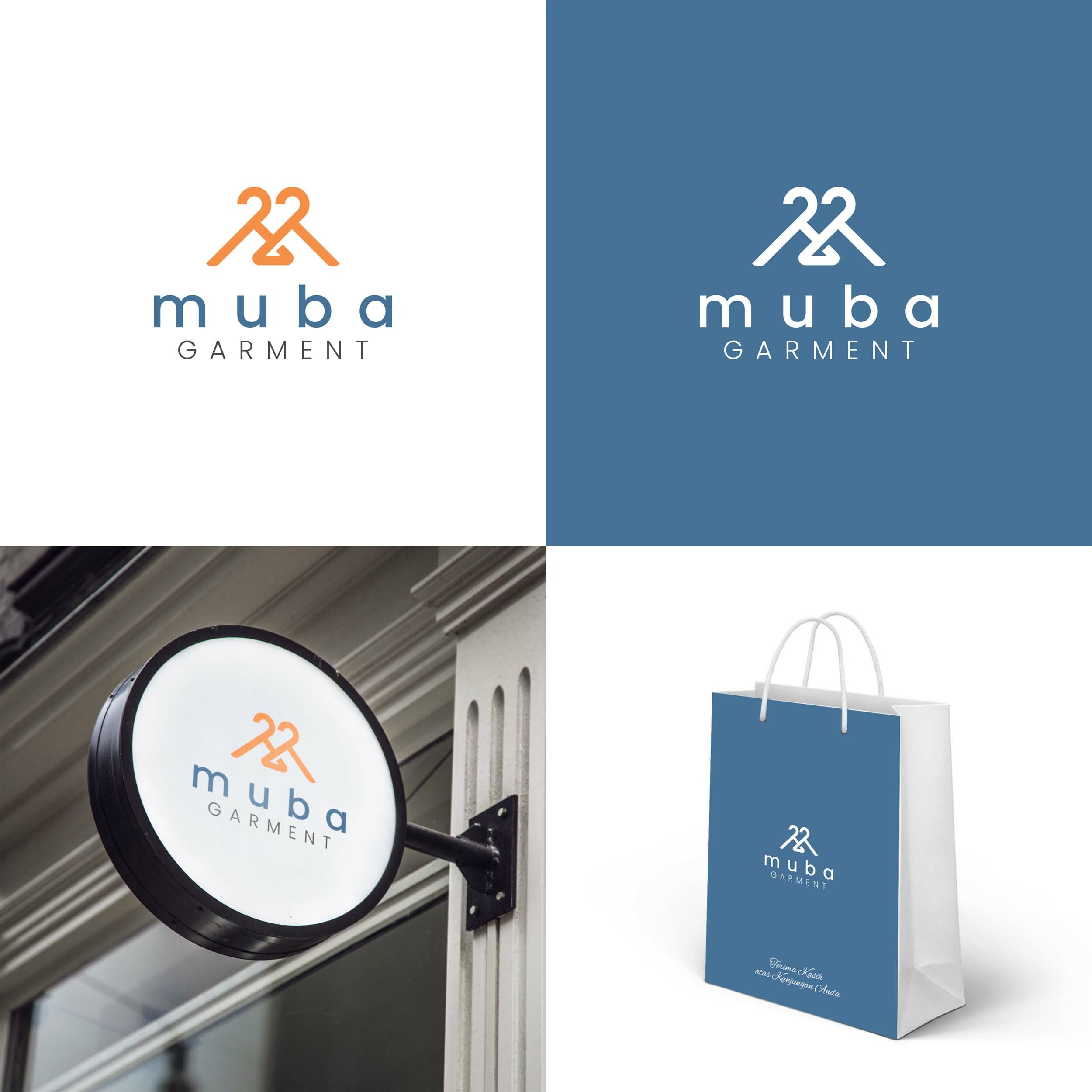 Muba Garment by Mohammad Roqib Muba Garment in Logo & Brand Identity Inspiration by Mohammad Roqib