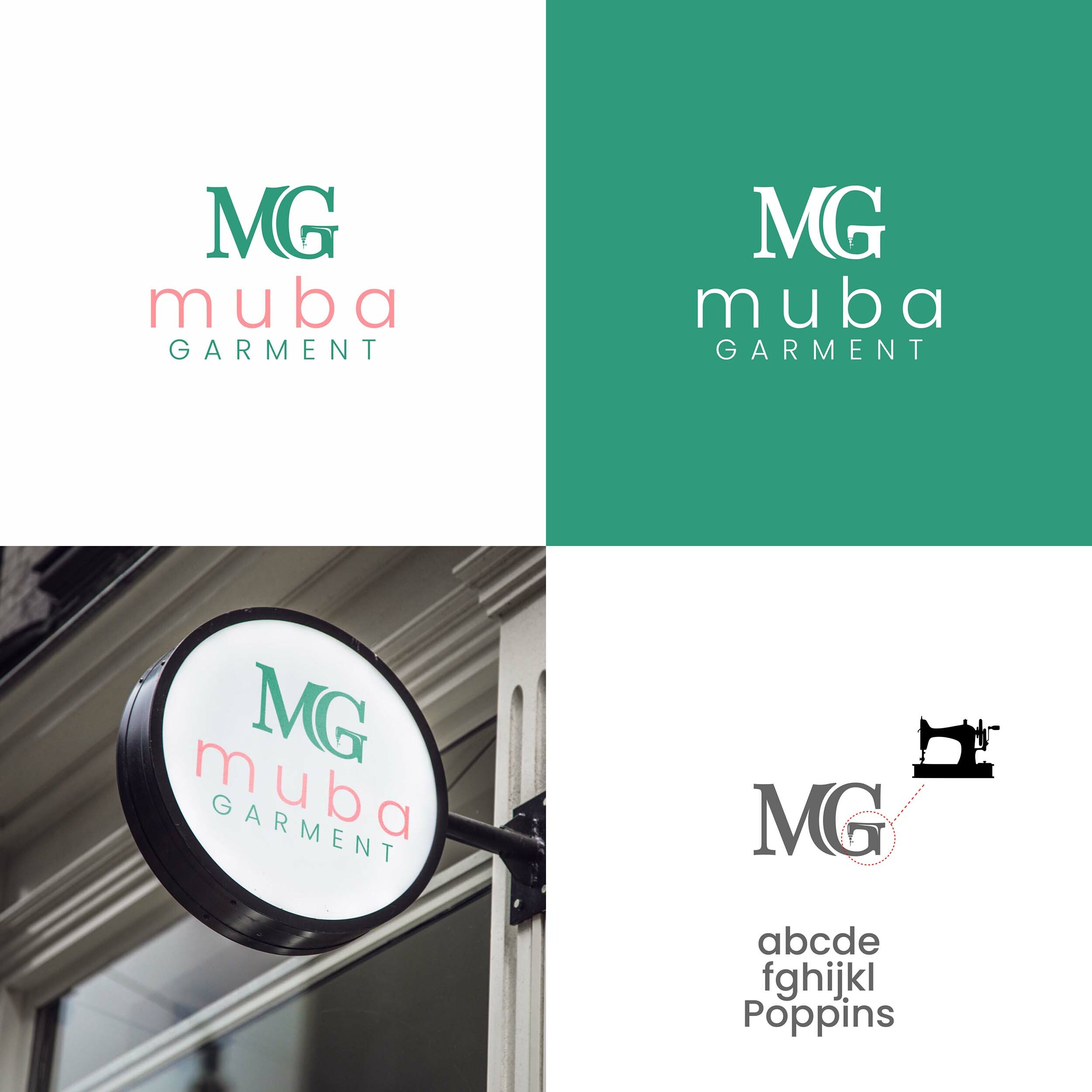 Muba Garment by Mohammad Roqib Muba Garment in Logo & Brand Identity Inspiration by Mohammad Roqib
