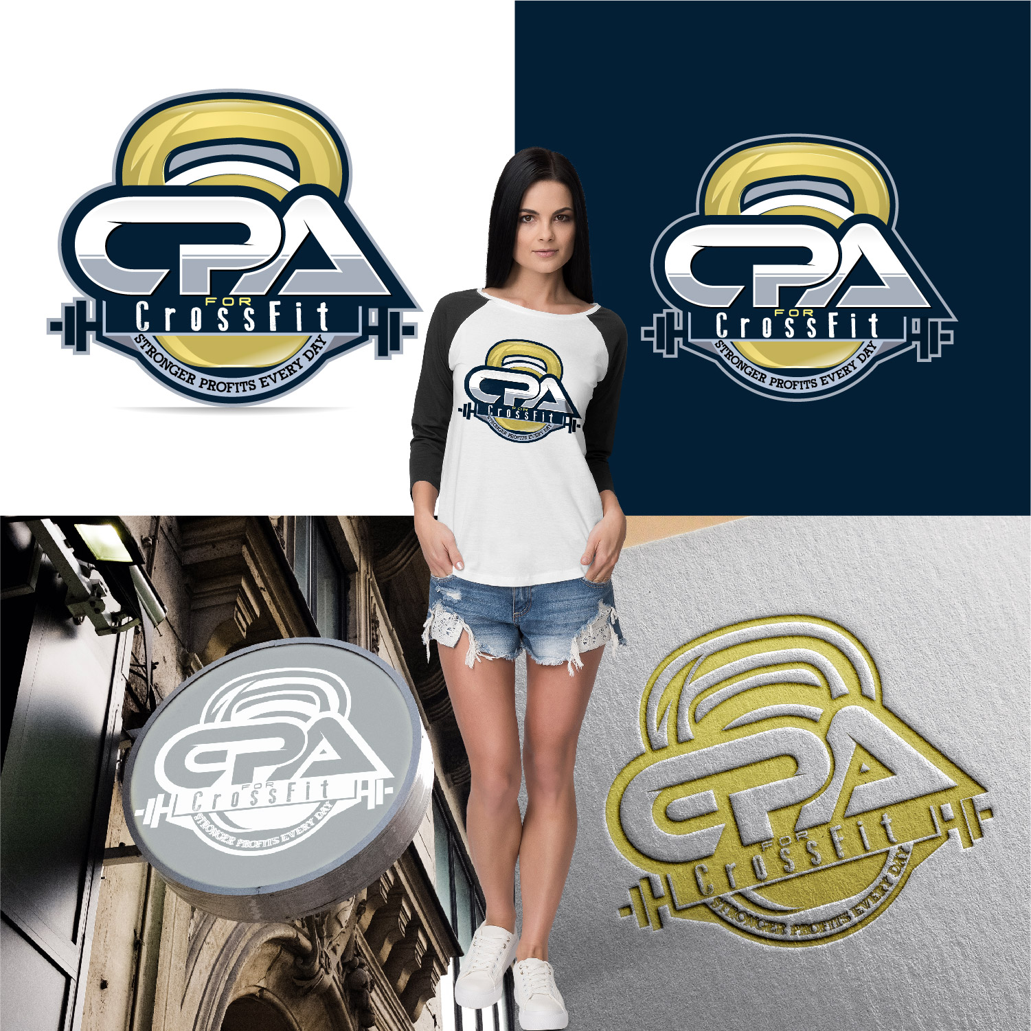gym logo in Logo & Brand Identity Inspiration by N-tech Solution