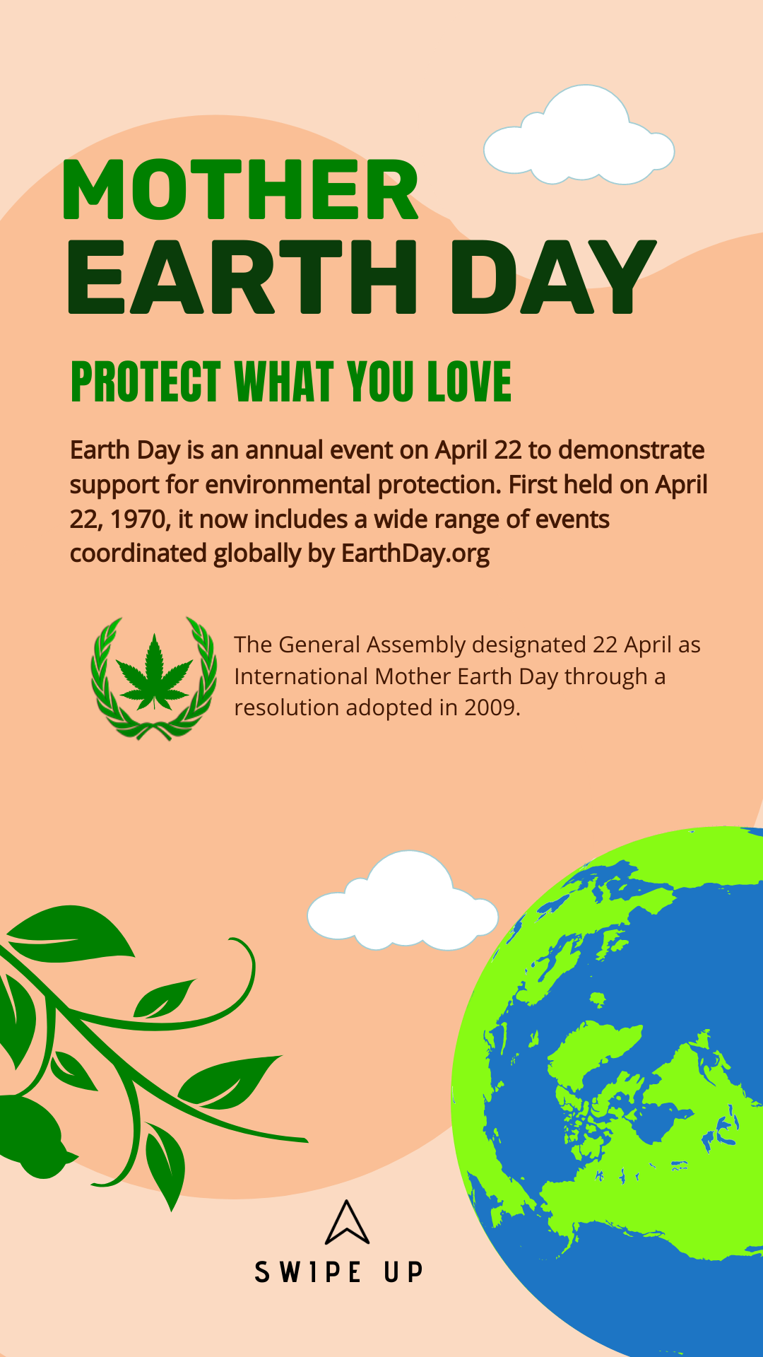 Mother Earth Day Story in Instagram Story Inspiration by Jashandeep Singh