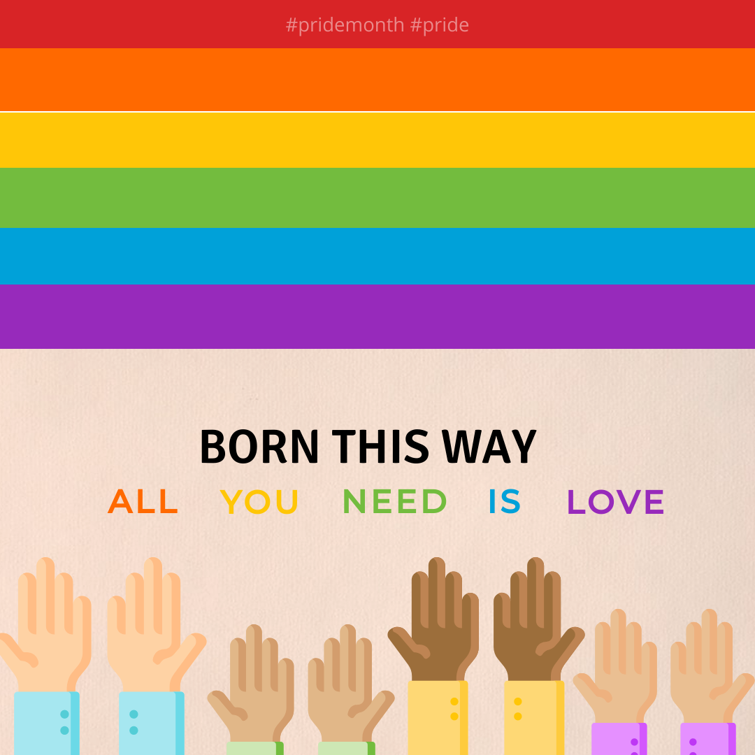 pride month by Ashmy Abeesh pride month in Instagram Post Design Inspiration by Ashmy Abeesh