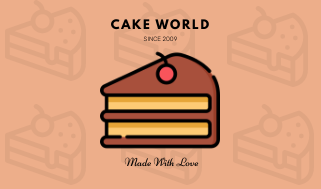 CAKE WORLD in Gift Tag Inspiration by Ashmy Abeesh