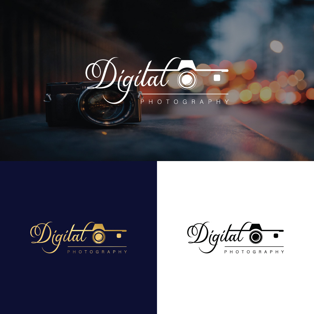 photography logo by Ayzabakhtiar photography logo in Logo Design Inspiration by Ayzabakhtiar