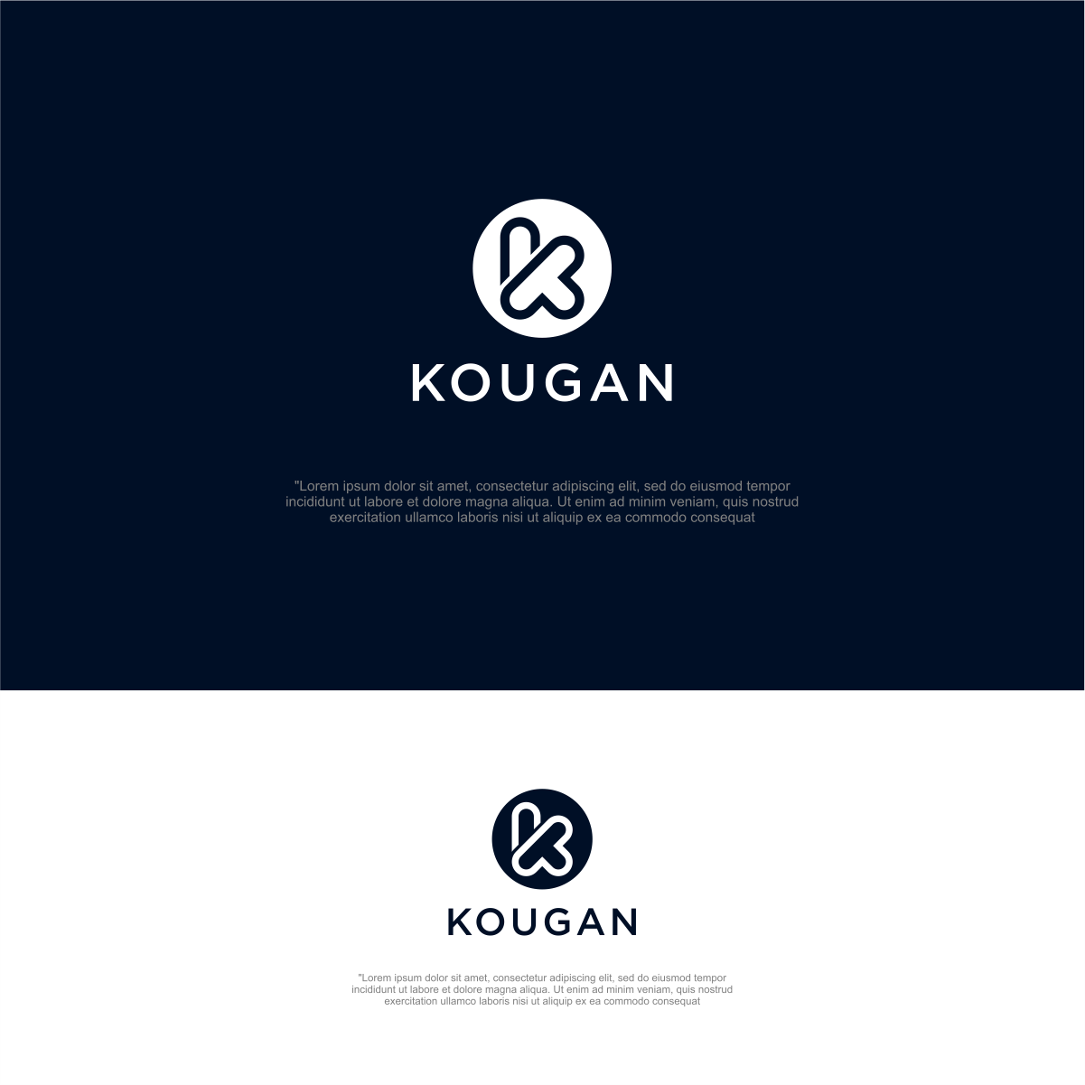 KOUGAN by Rekta KOUGAN in Logo Design Inspiration by Rekta