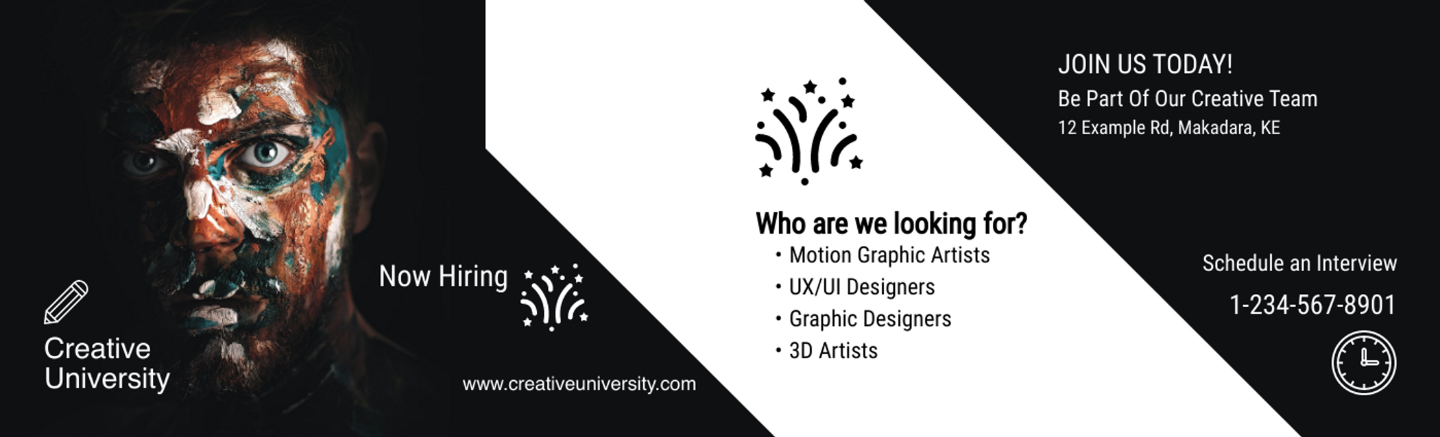 Job Announcement Banner in LinkedIn Cover Design Inspiration by Kevin Amuyunzu