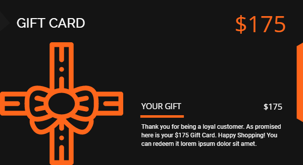 Gift Card by Kevin Amuyunzu Gift Card in Gift cards Inspiration by Kevin Amuyunzu