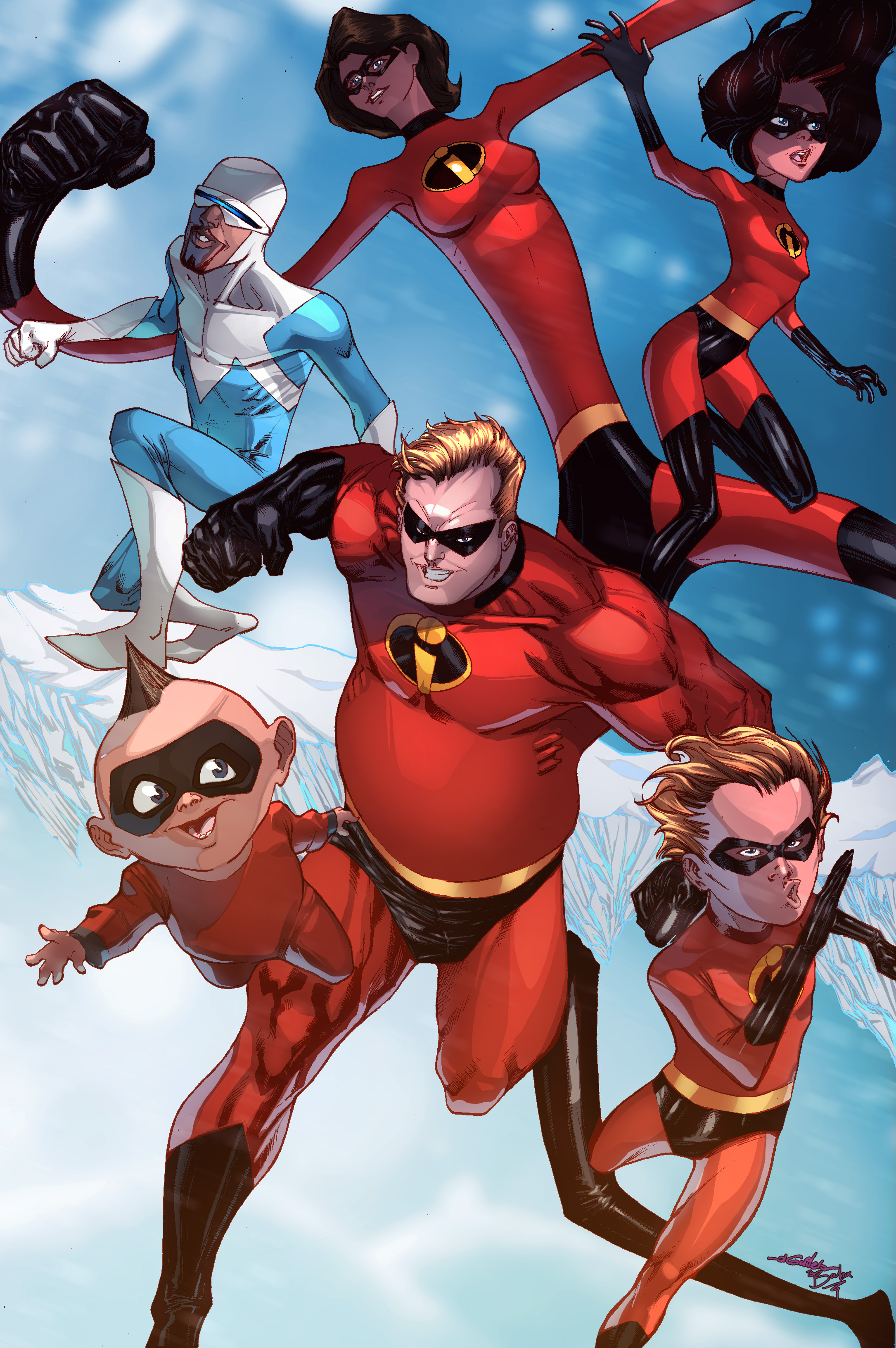 The Incredibles Fan Art By Michael Balogun 131684 - Designhill