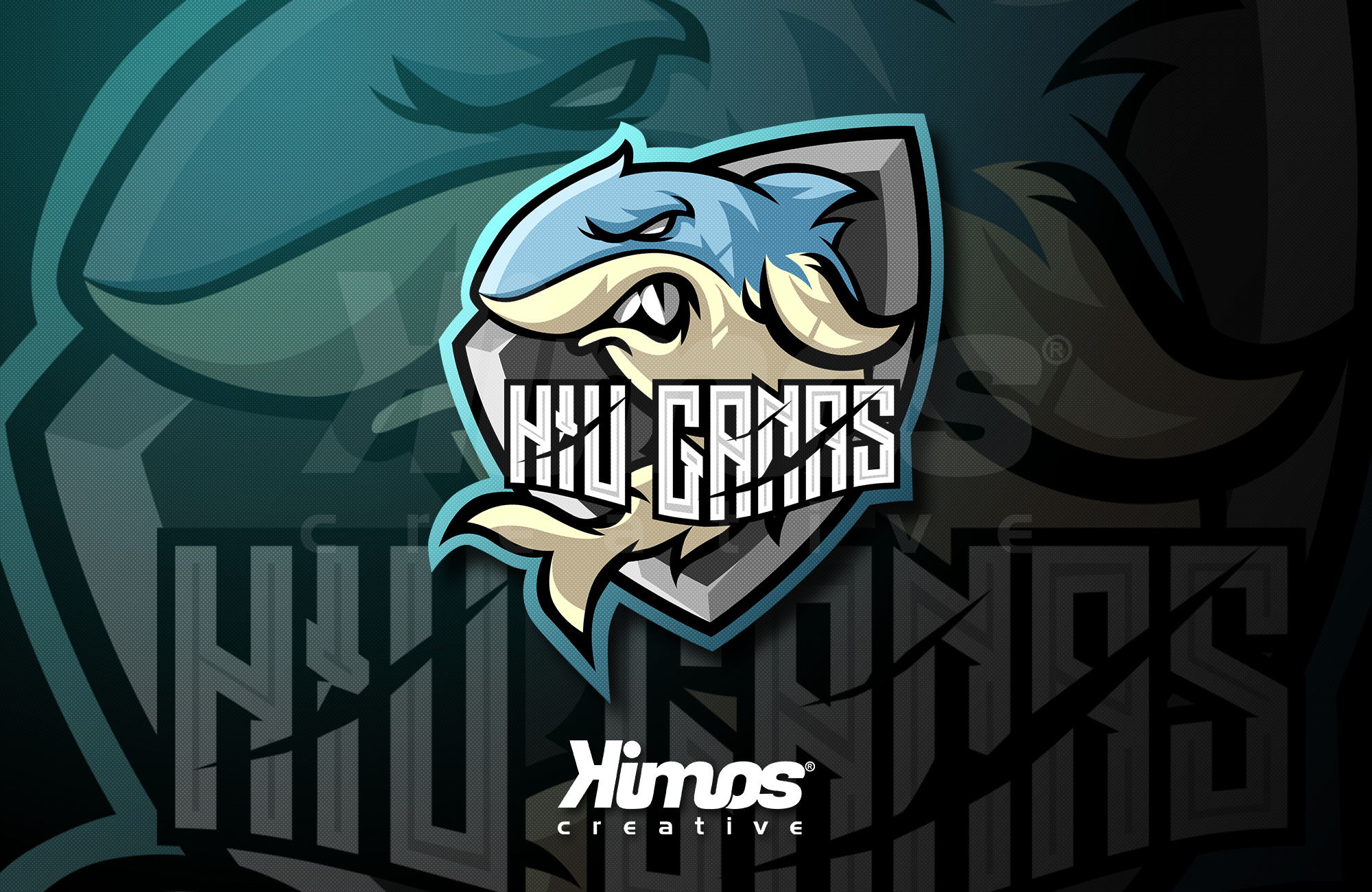 Logo Esport Shark by Niko Krisna Logo Esport Shark in Logo Design Inspiration by Niko Krisna