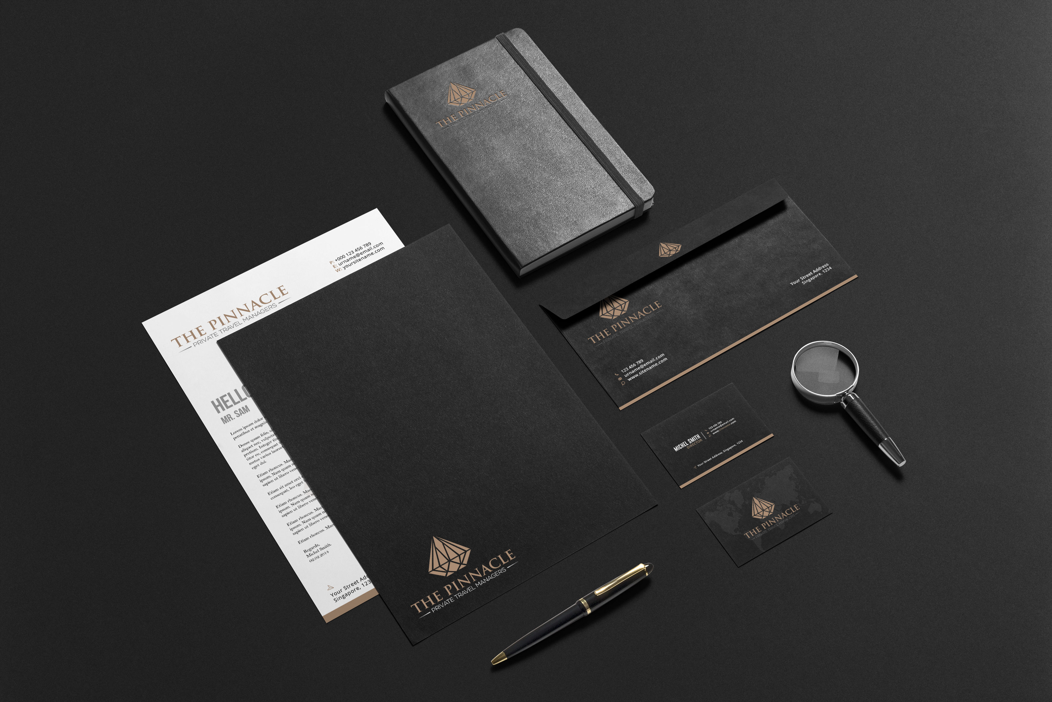 Stationary Design by Tripti Ranjan Gain Stationary Design in Stationery Design Inspiration by Tripti Ranjan Gain