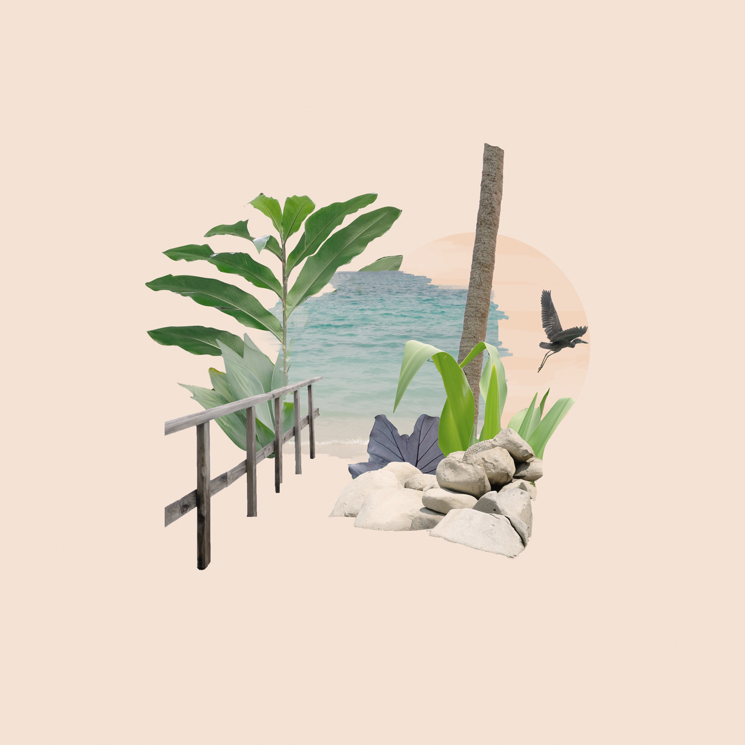 Caribbean in Digital Art Inspiration by Camila Fernandez