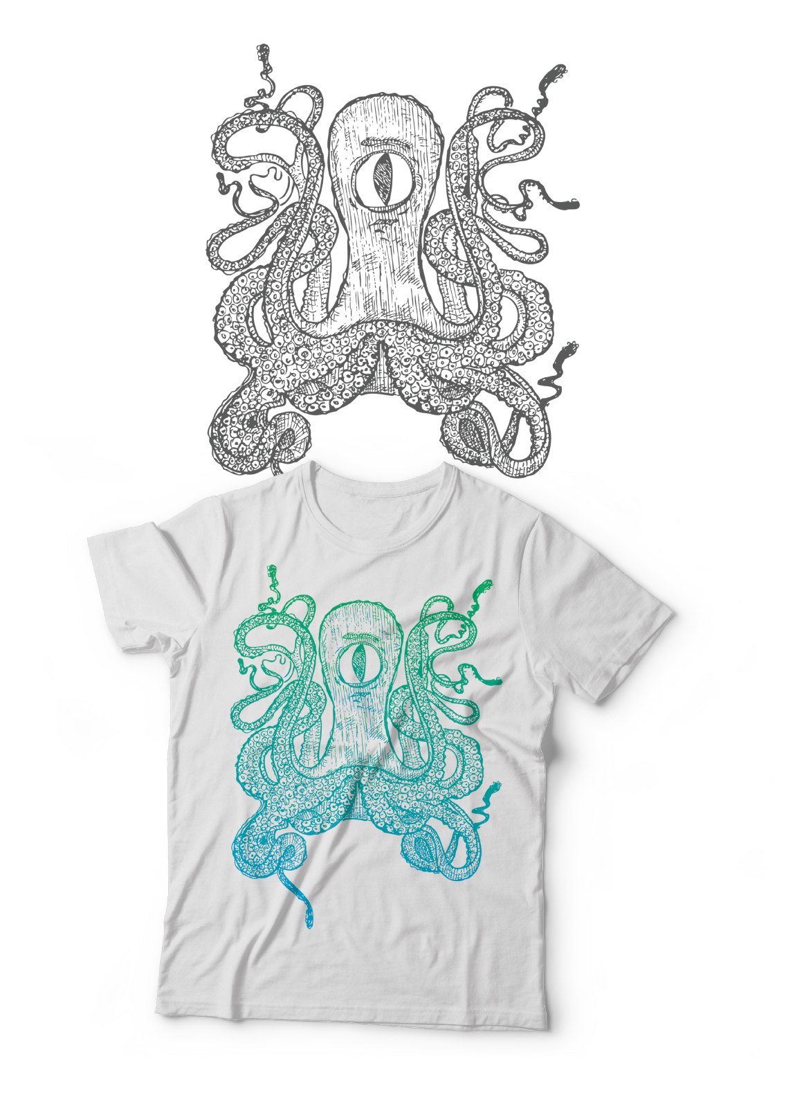 T-shirt Design in T-Shirt Design Inspiration by ichnjisan