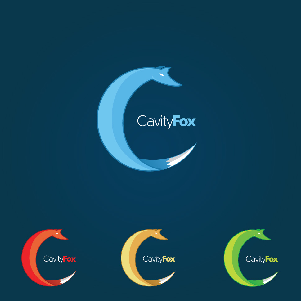 CavityFox by Razor Design CavityFox in Logo Design Inspiration by Razor Design