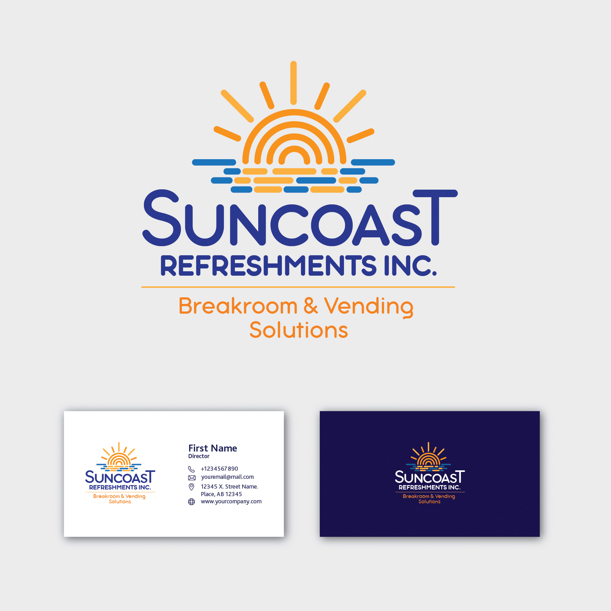 Suncoast by S K Design Suncoast in Logo And Business Card Design Inspiration by S K Design