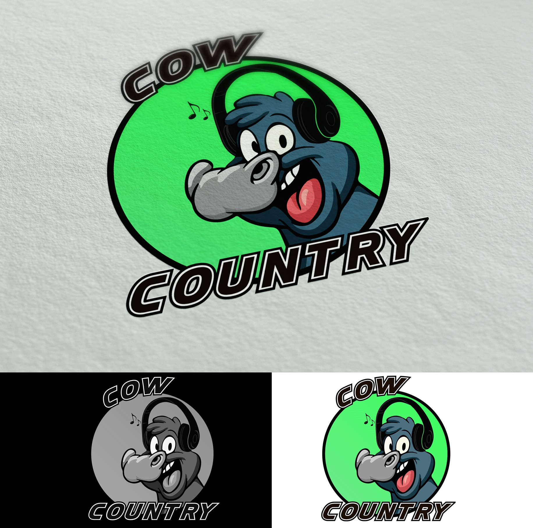 Cow Country by El Bamd Cow Country in Logo Design Inspiration by El Bamd