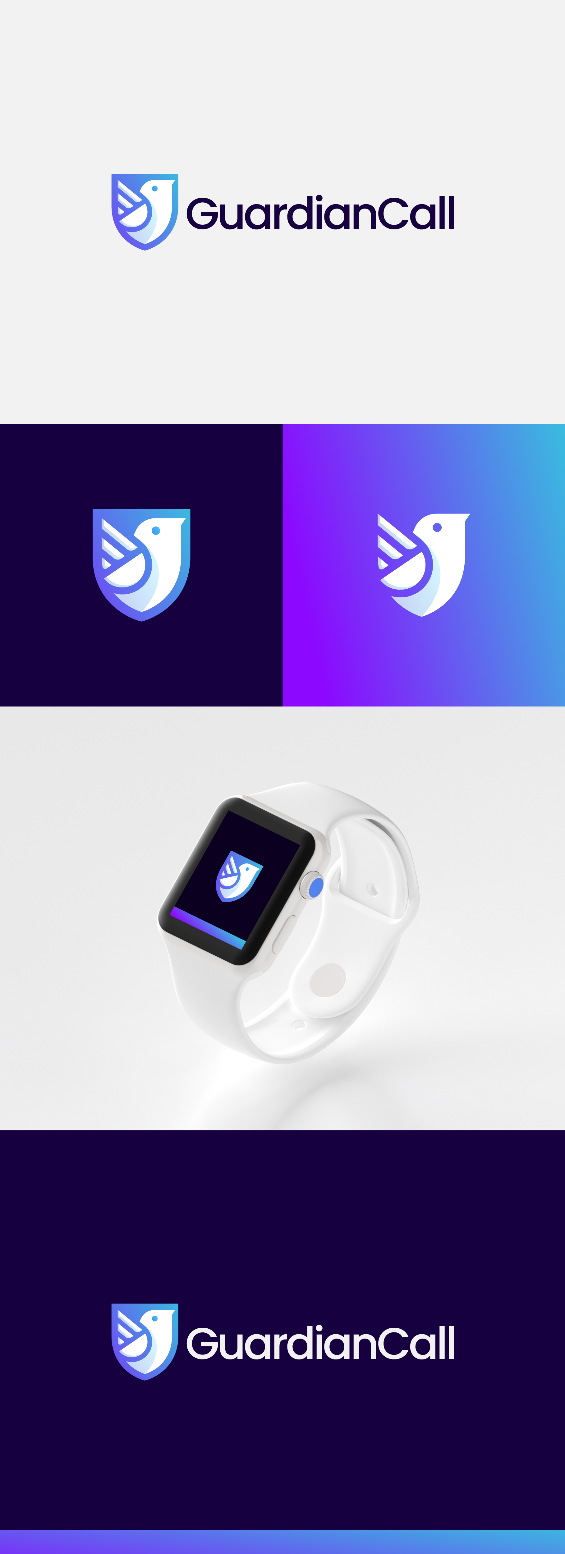 GuardianCall logo in Logo Design Inspiration by Zeaputra