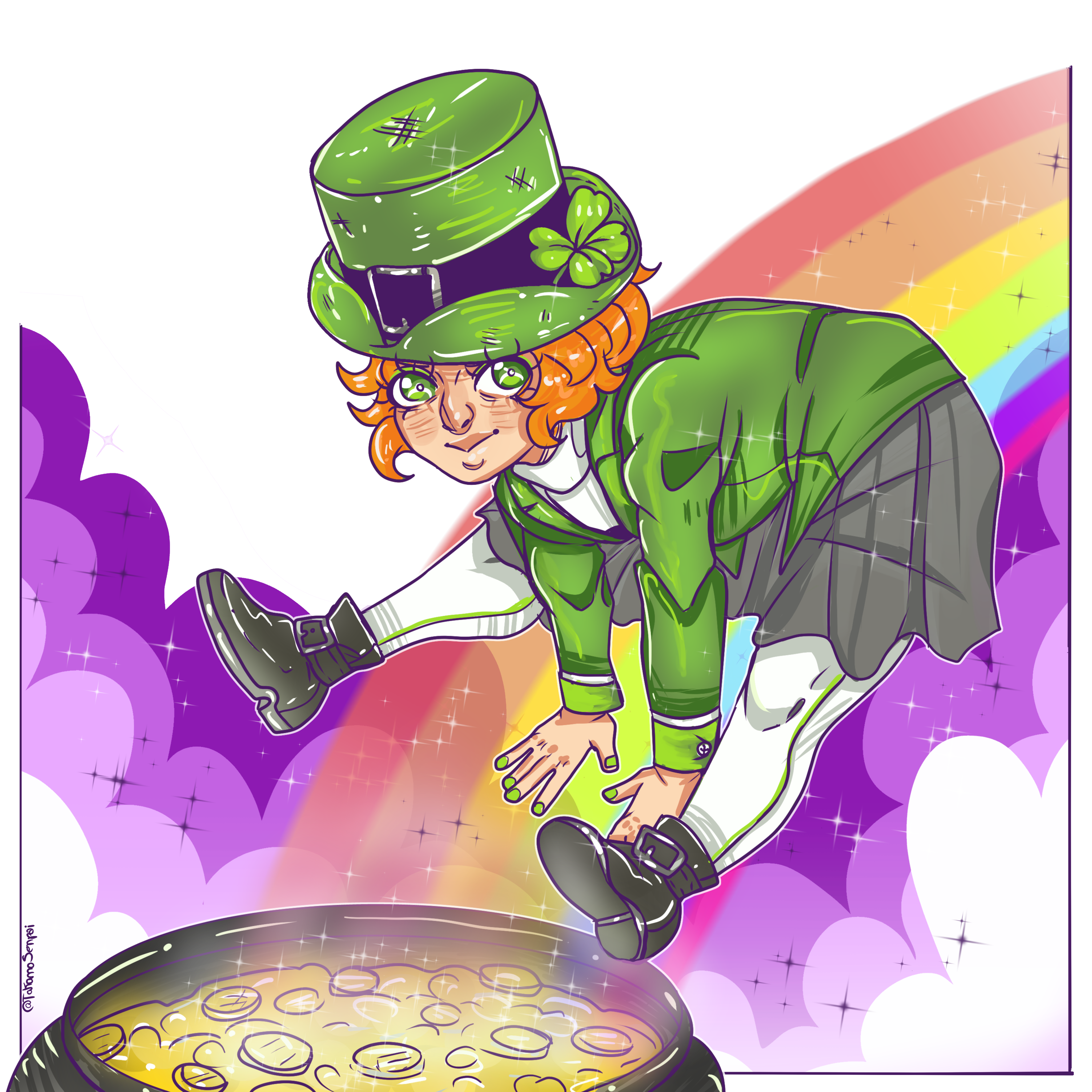 Sweet Gold by TakanoSenpai in Cartoon & Caricature Inspiration by Marigexis De La Rosa