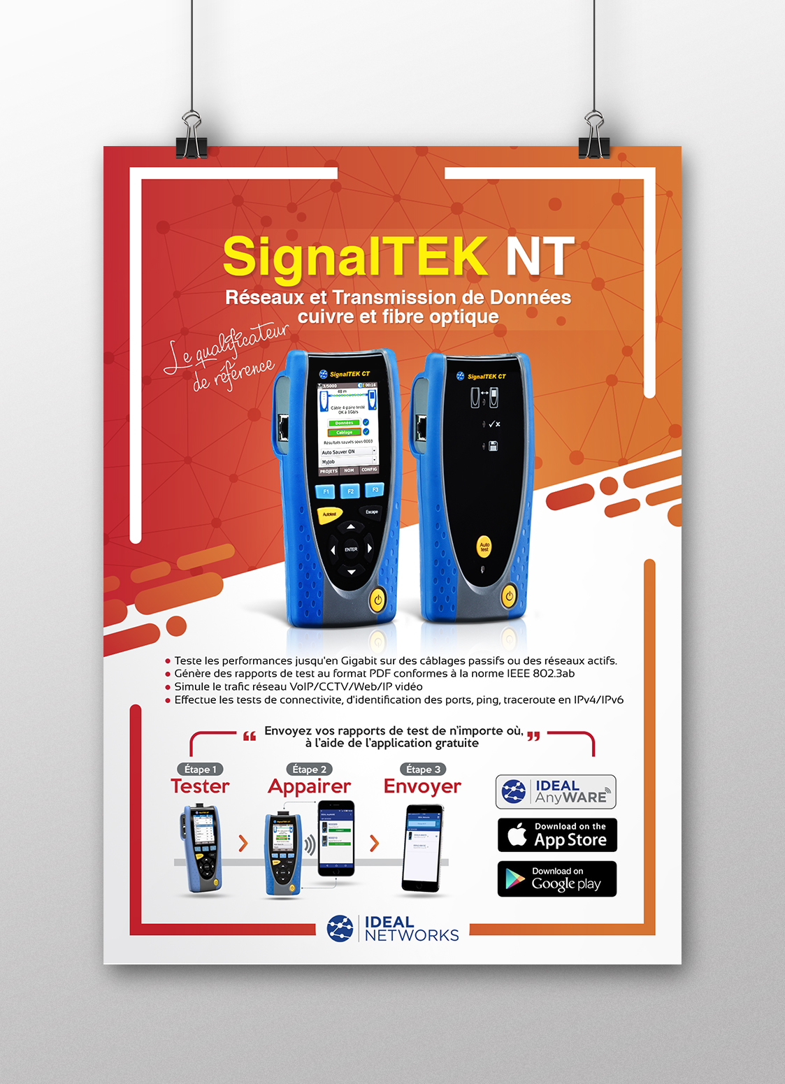 Poster im.networko in Poster Design Inspiration by Marouane Hmaili