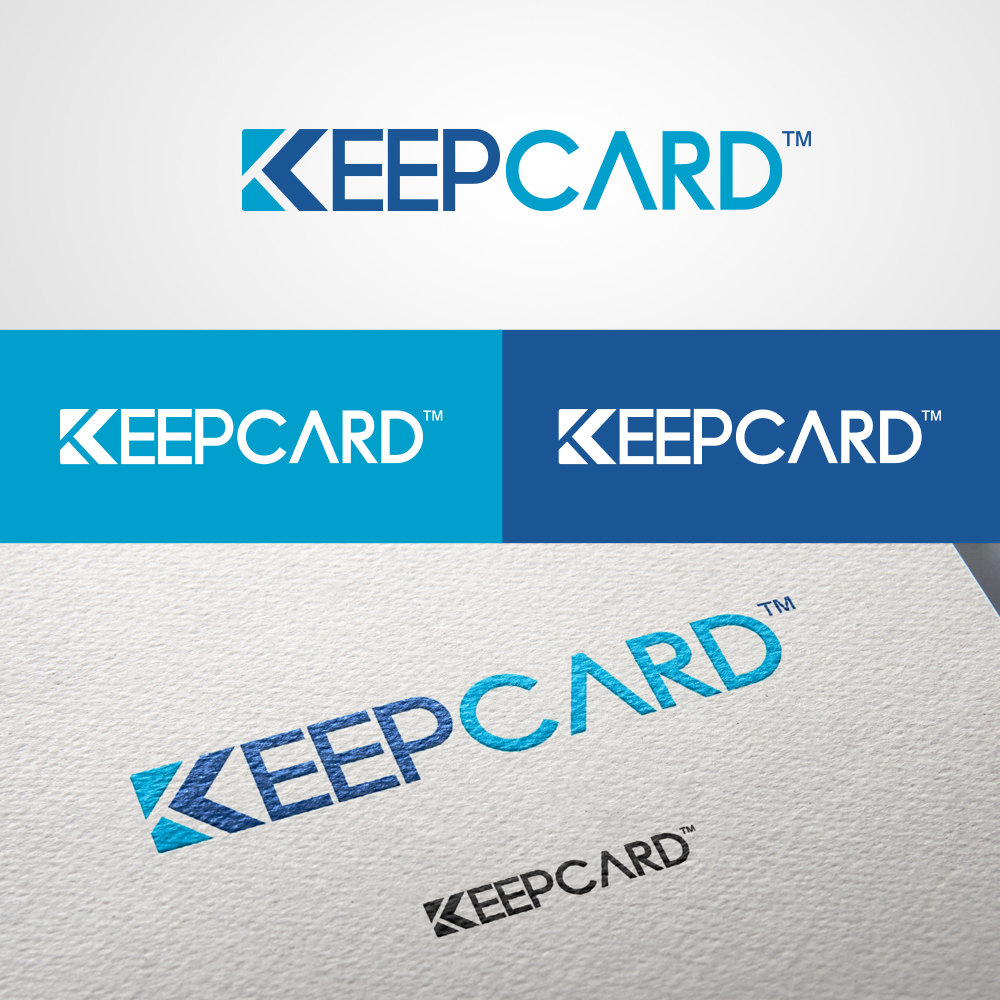 KeepCard logo in Logo & Social Media Pack Inspiration by Marouane Hmaili