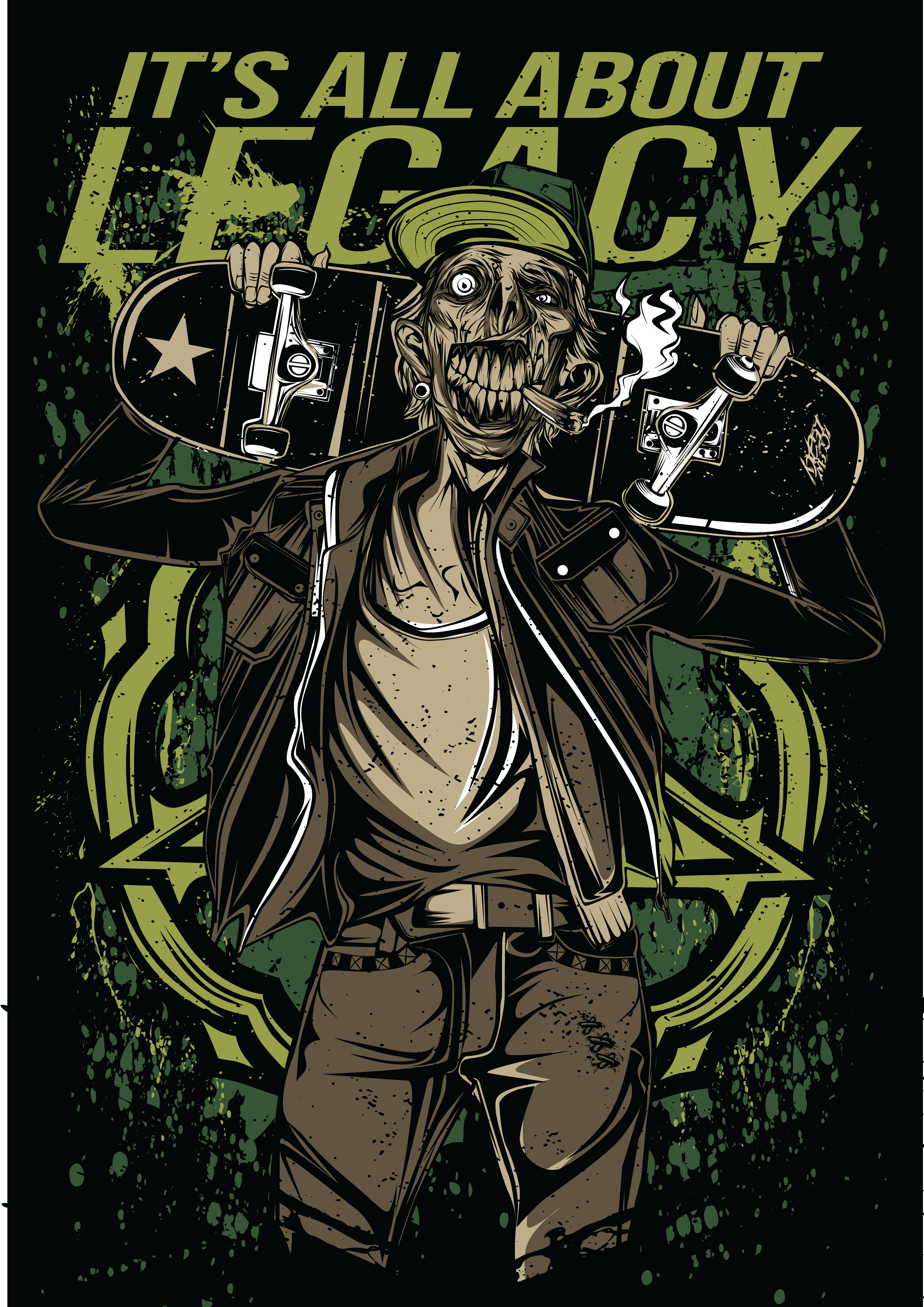 ITS ALL ABOUT LEGACY by Locew Legacy ITS ALL ABOUT LEGACY in T-Shirt Design Inspiration by Locew Legacy