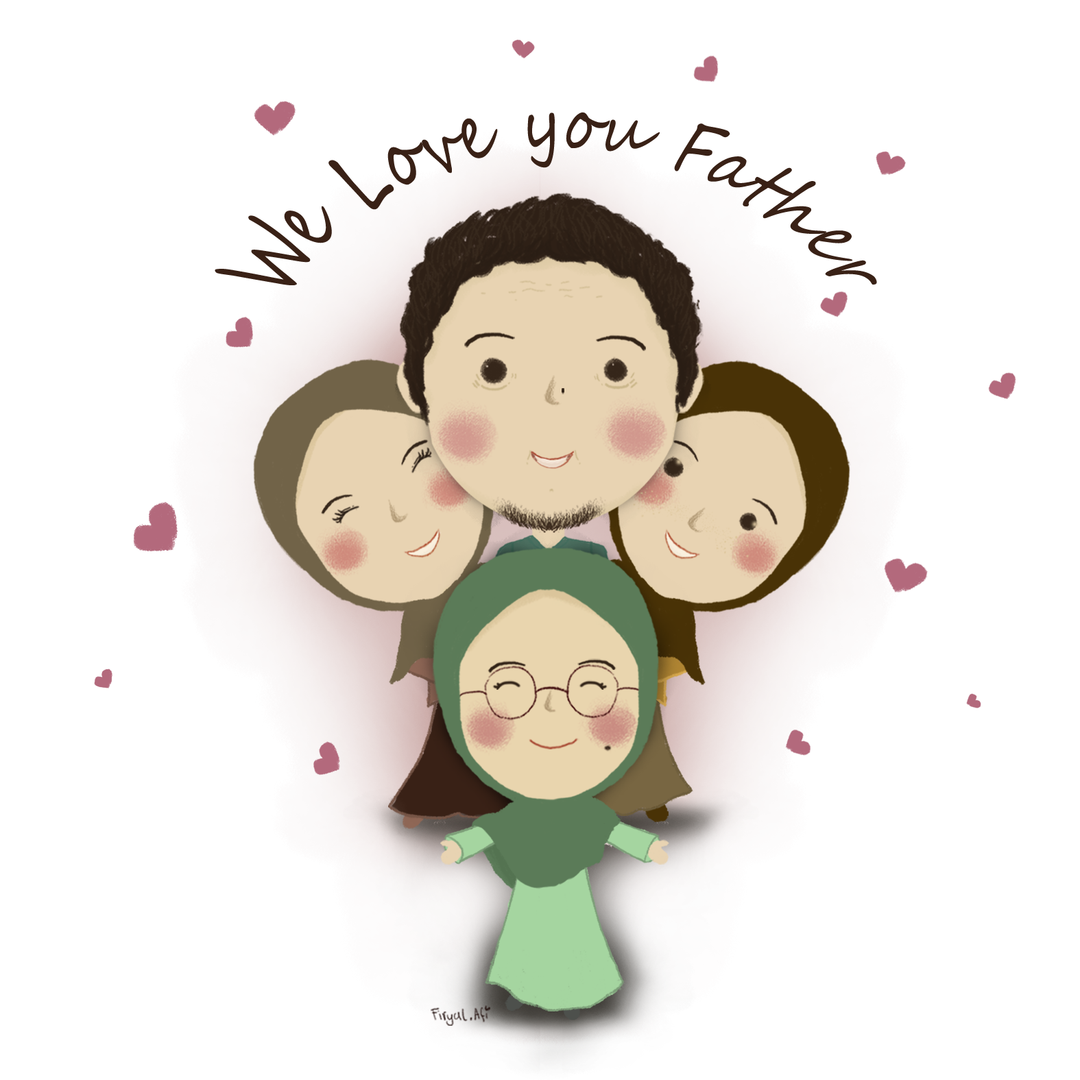 our beloved father by Firyal Afi our beloved father in Pattern & Surface Design Inspiration by Firyal Afi