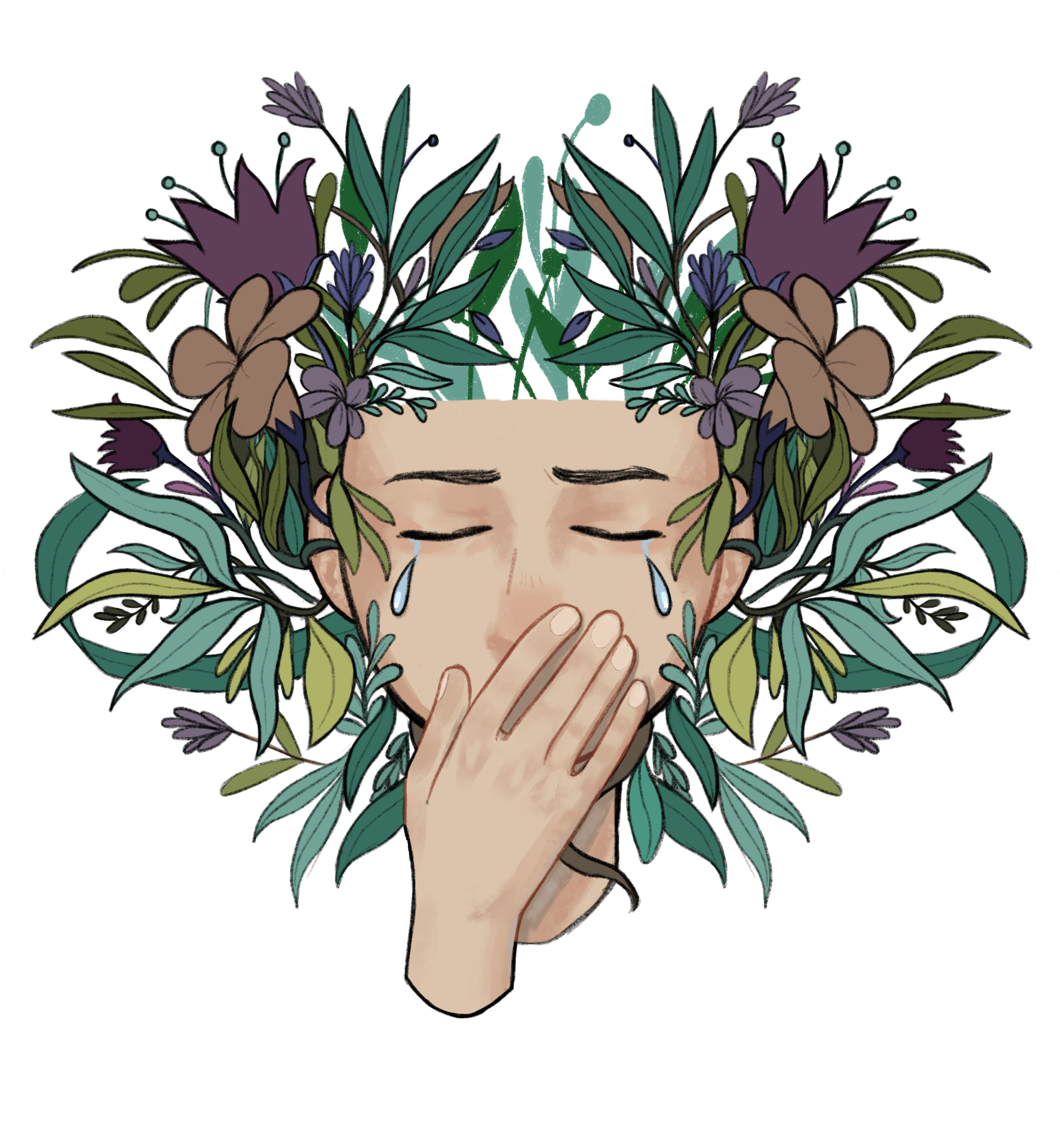 Overwhelmed by Isabela Díaz Overwhelmed in Digital Art Inspiration by Isabela Díaz