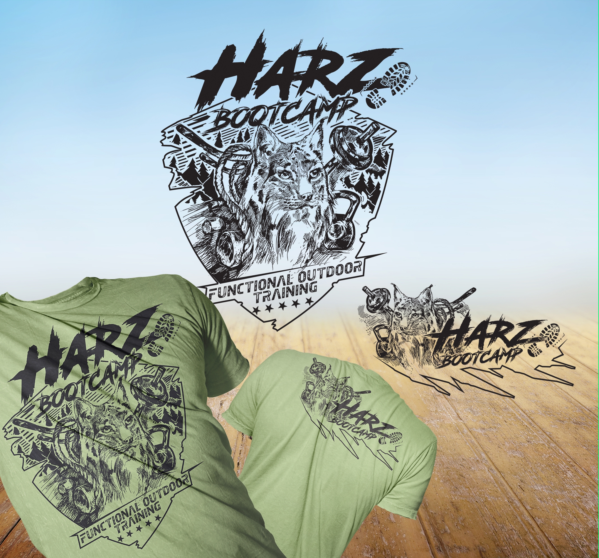 i will do modern and unique t-shirt design.... in T-Shirt Design Inspiration by Vevodesign