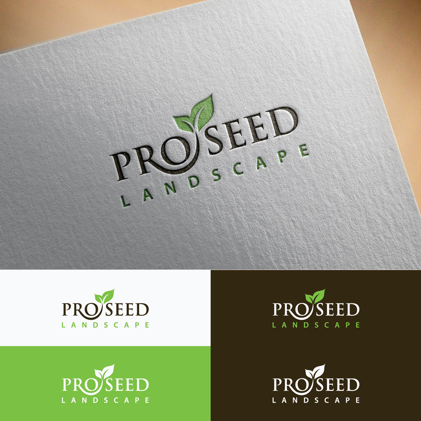 Landscaping logo by Samir Elbouchikhi Landscaping logo in Advertisement Design Inspiration by Samir Elbouchikhi