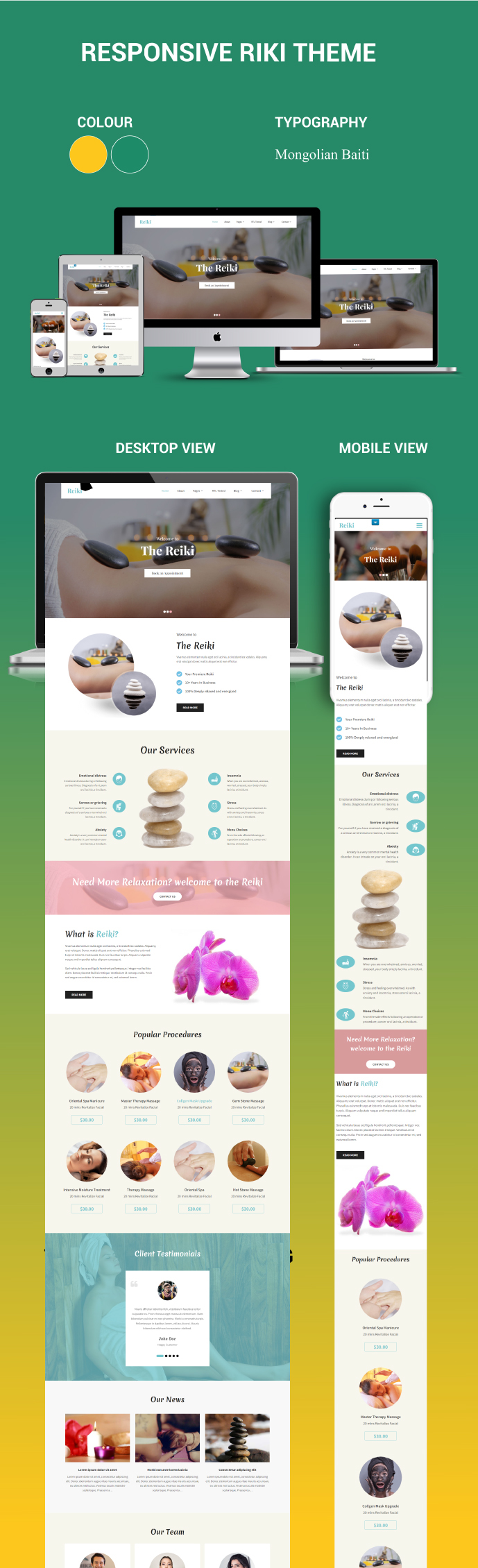 Responsive Riki Theme Customization in Website Design Inspiration by Azaher Mia