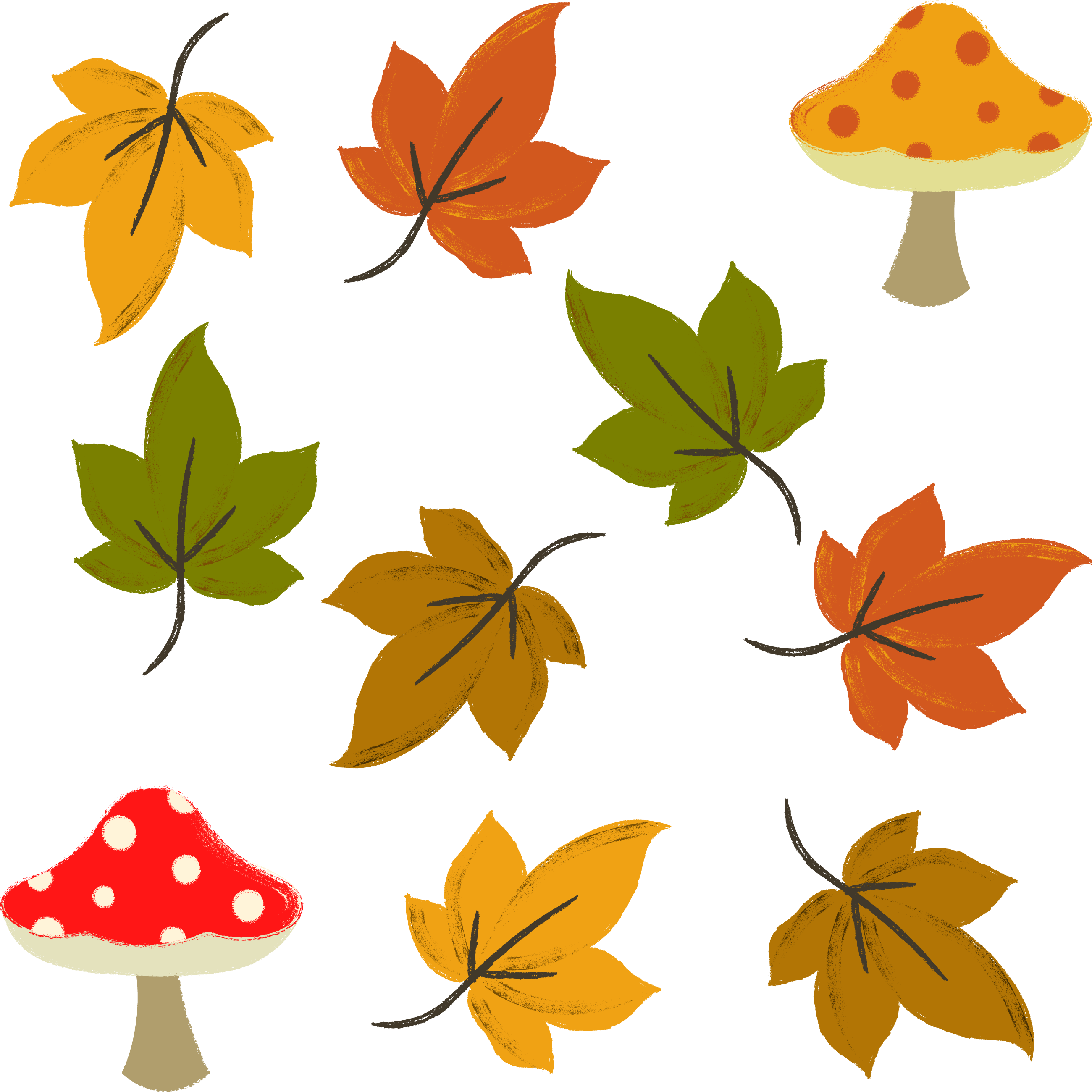 Autumn Leaves by Edith Glennie Autumn Leaves in Pattern & Surface Design Inspiration by Edith Glennie