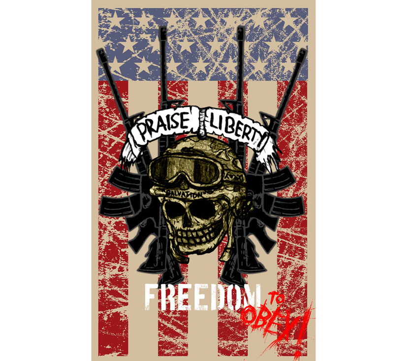 Praise Liberty Poster by Whatastrange Praise Liberty Poster in Illustration and Graphics Inspiration by Whatastrange