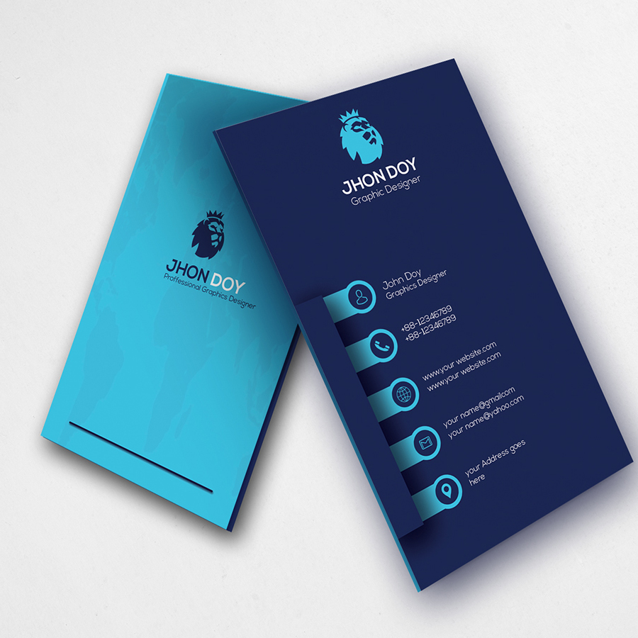 Creative business card design in Business Card Design Inspiration by Rajia Tumpa