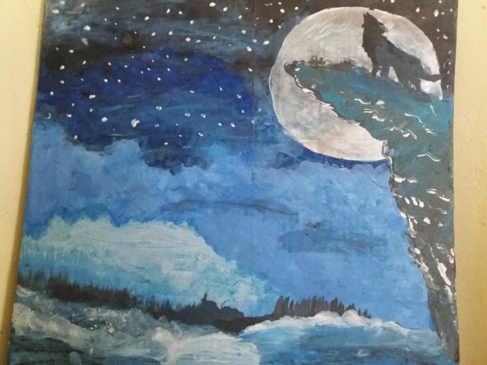 Zander Werewolf in Drawing Inspiration by Rishti Gopal