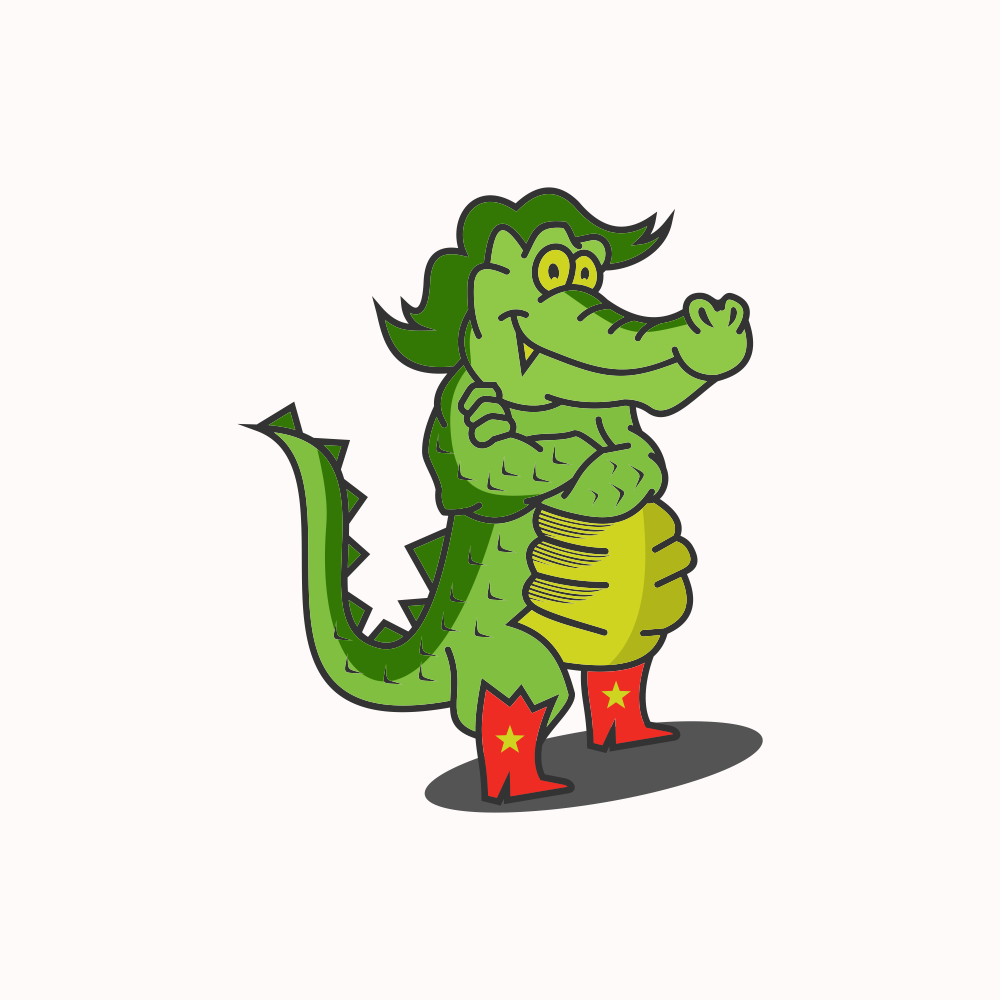police crocodile in Logo Design Inspiration by Yosano
