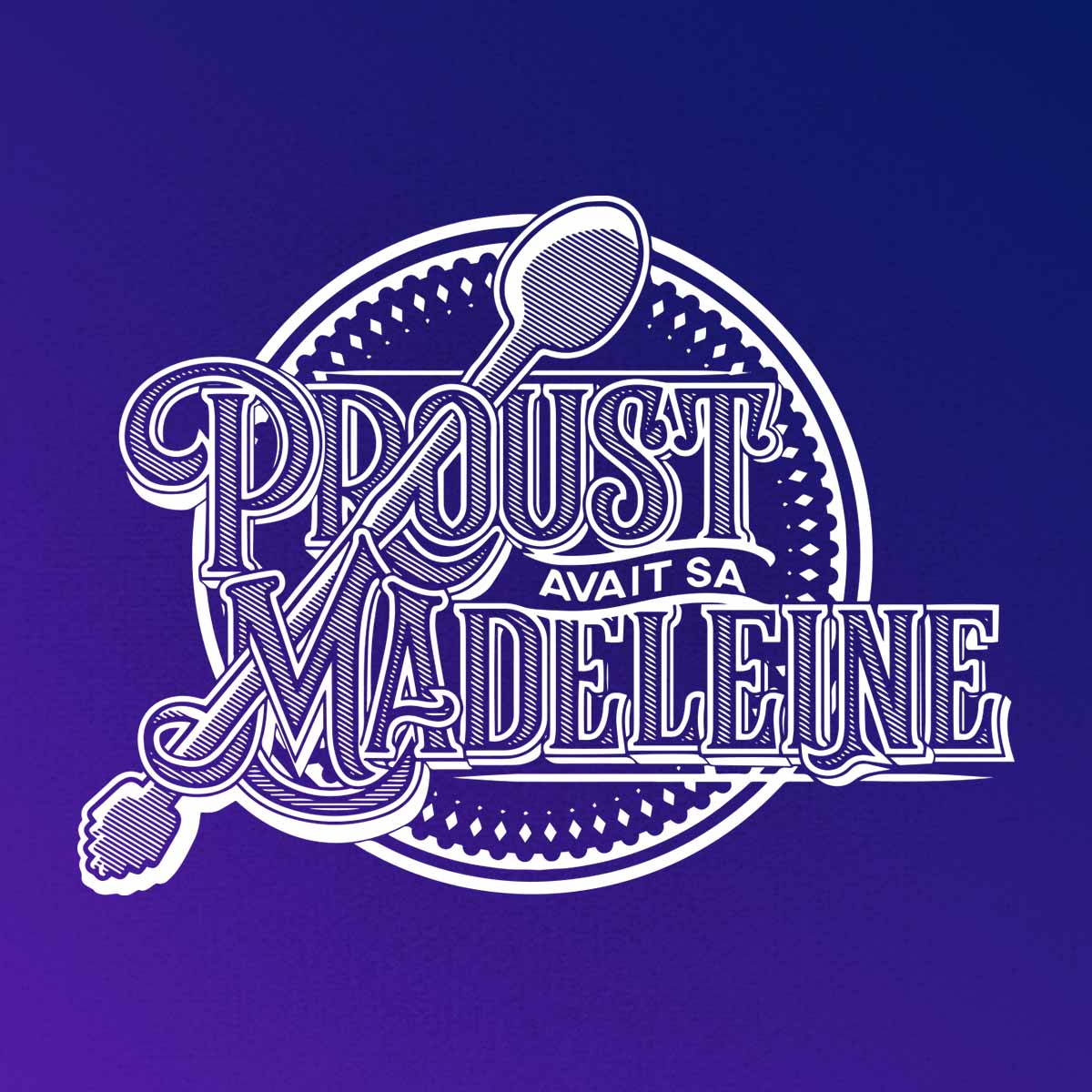 Proust avait sa Madeleine in Logo & Brand Identity Inspiration by Bastien.giot