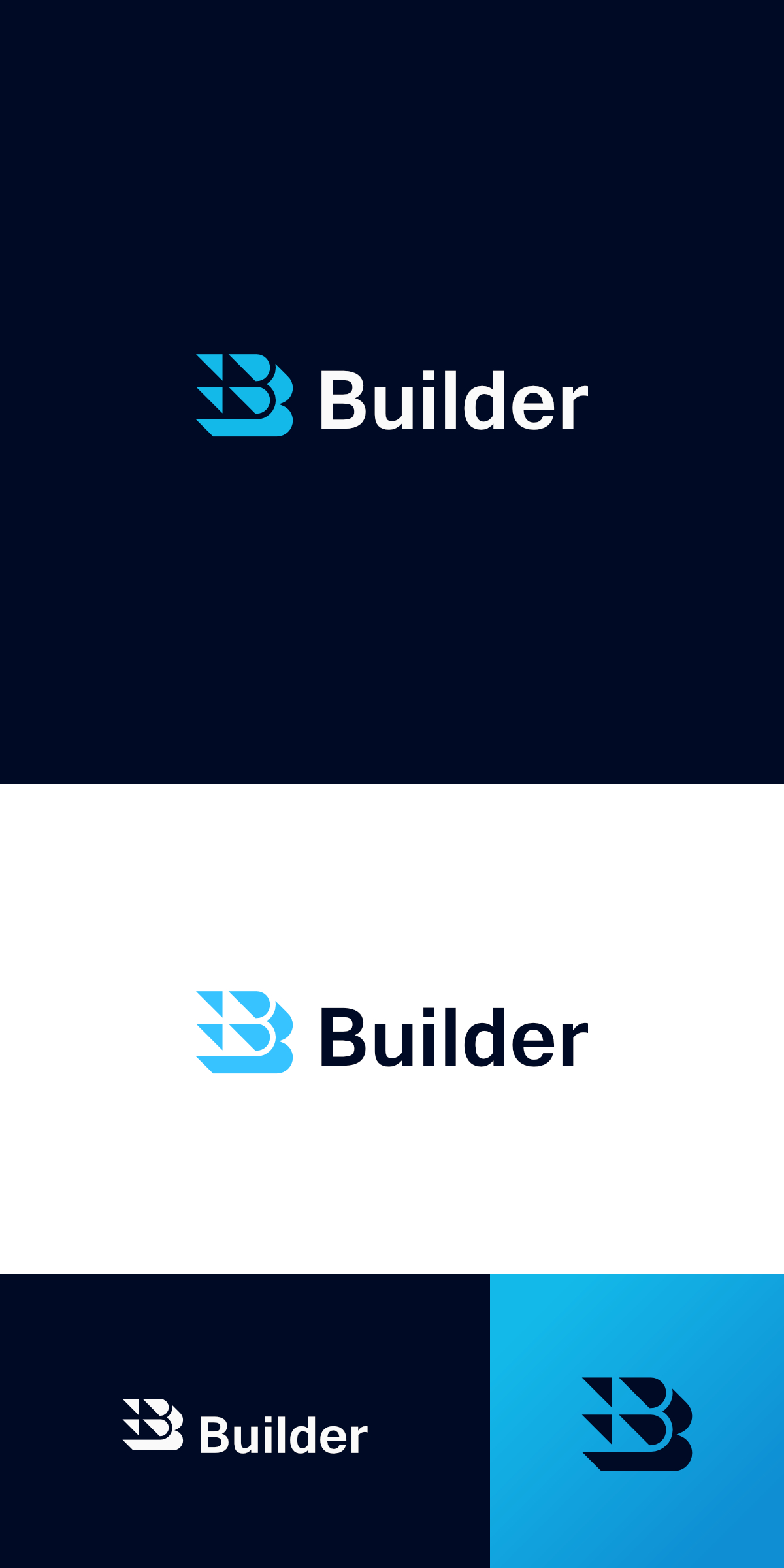 Builder Logo Design by Riyan Khurfi Prasetya Builder Logo Design in Logo Design Inspiration by Riyan Khurfi Prasetya