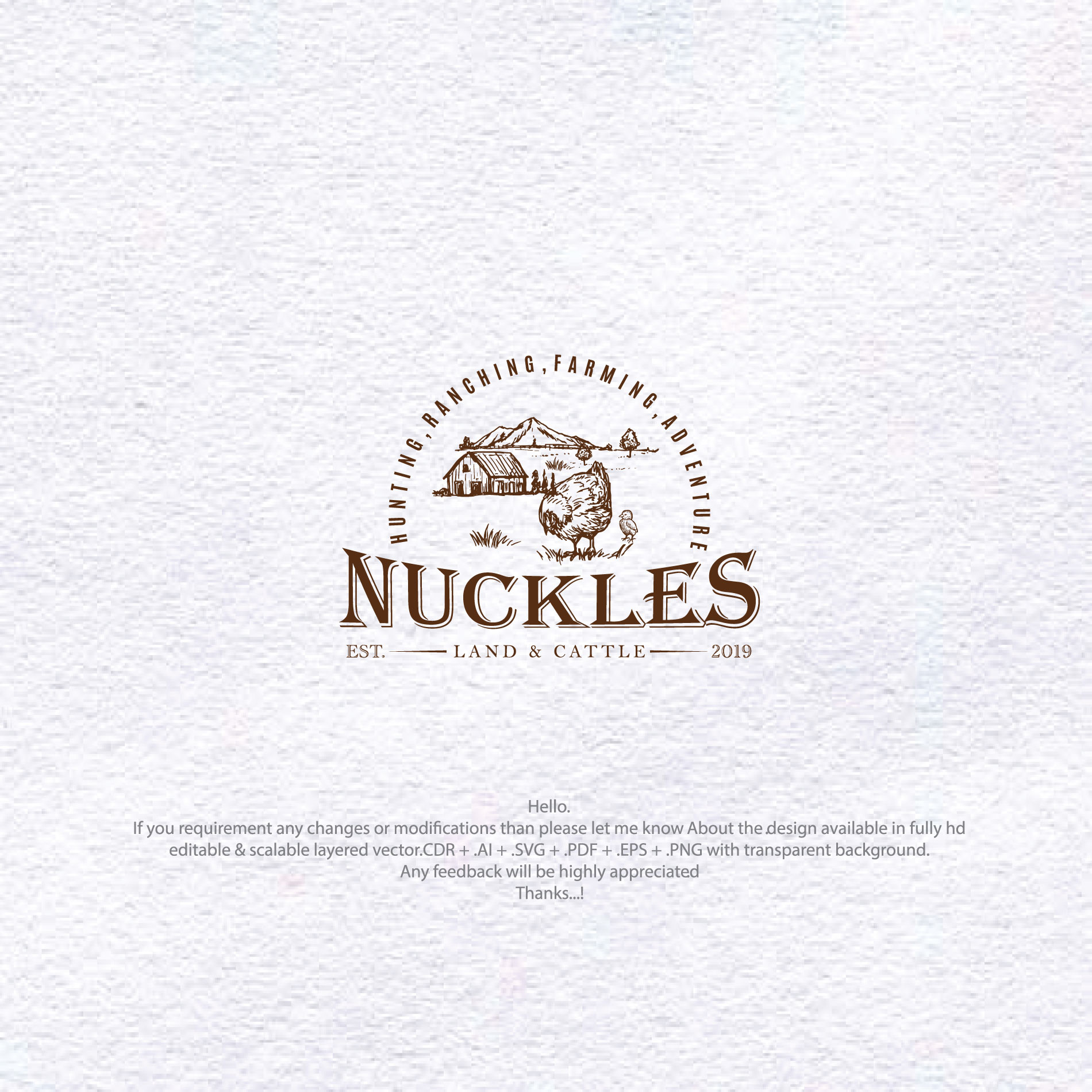 NUCKLES-LAND- in Logo & Brand Identity Inspiration by Md Rabin Islam
